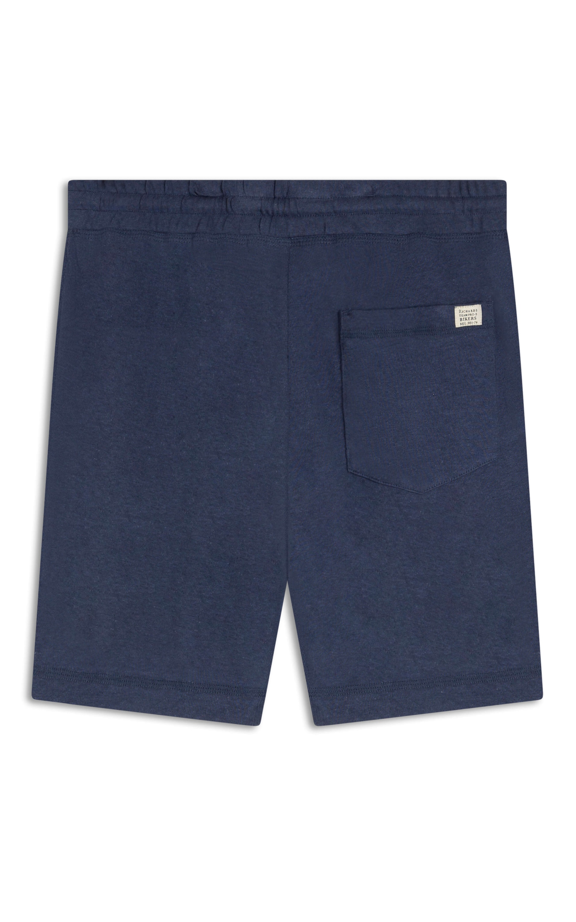 Bermuda Linho  de Moletom Linho  Europeu Dark Navy