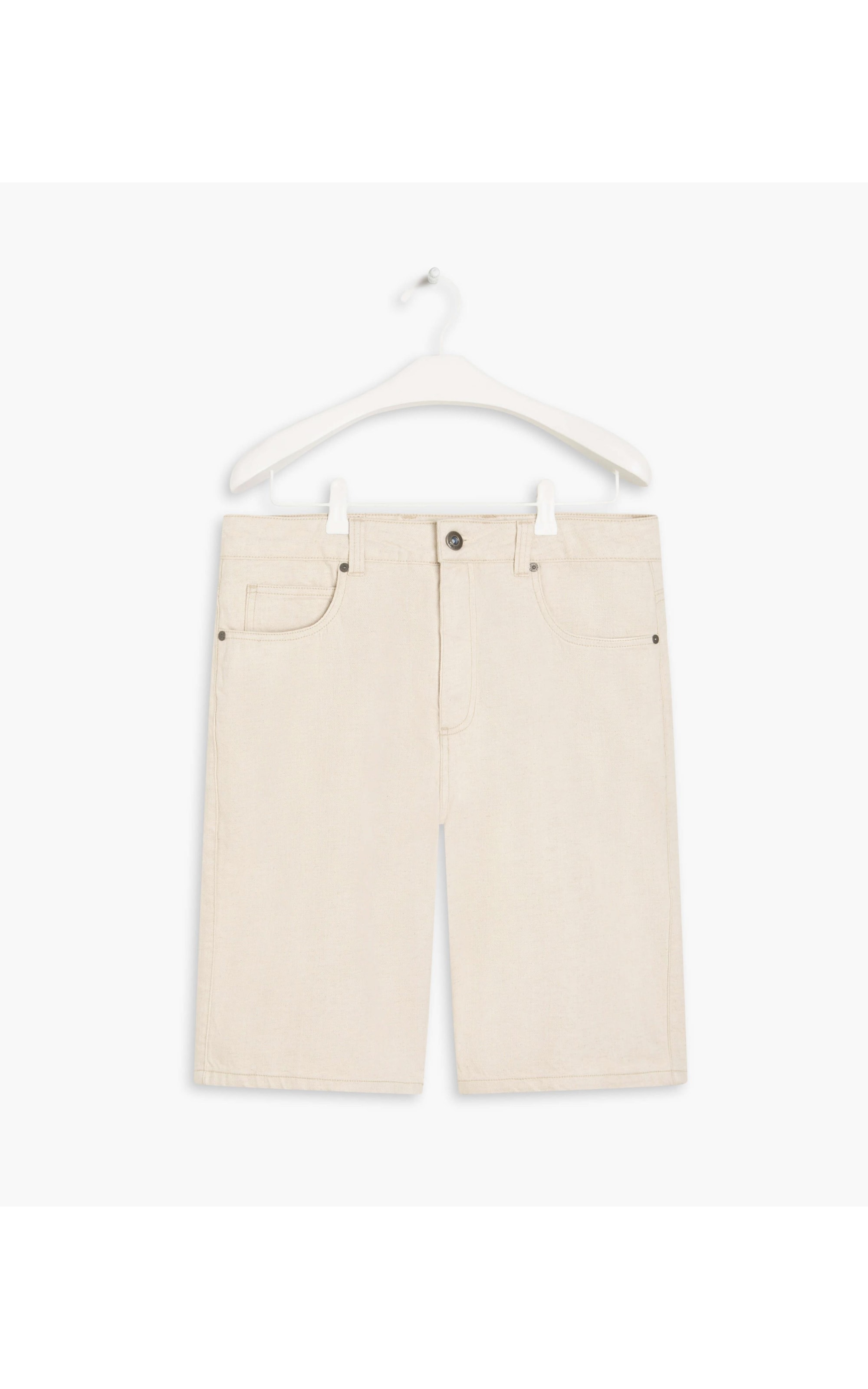 Bermuda Linho  Five Pockets Kactus Natural