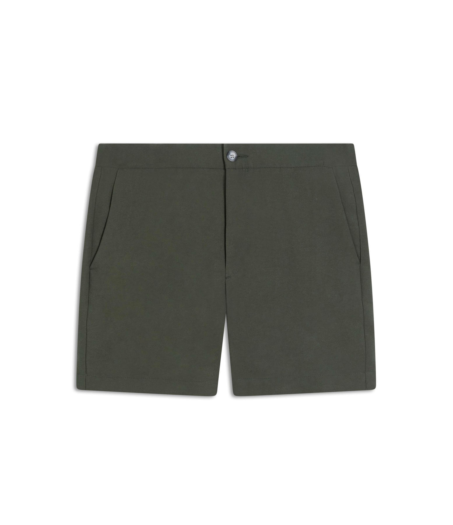 Bermuda Linho  Hawaii Marant Verde Militar