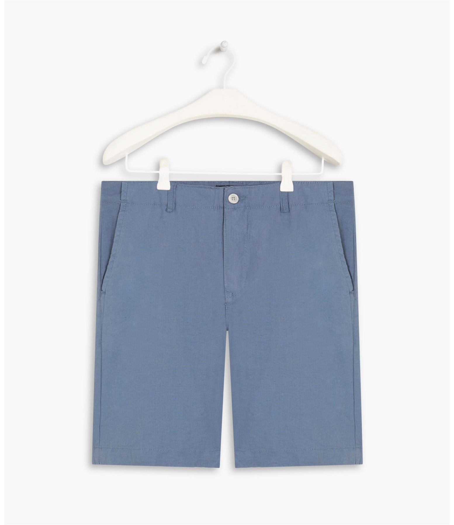 Bermuda Linho  Liric Azul Jeans