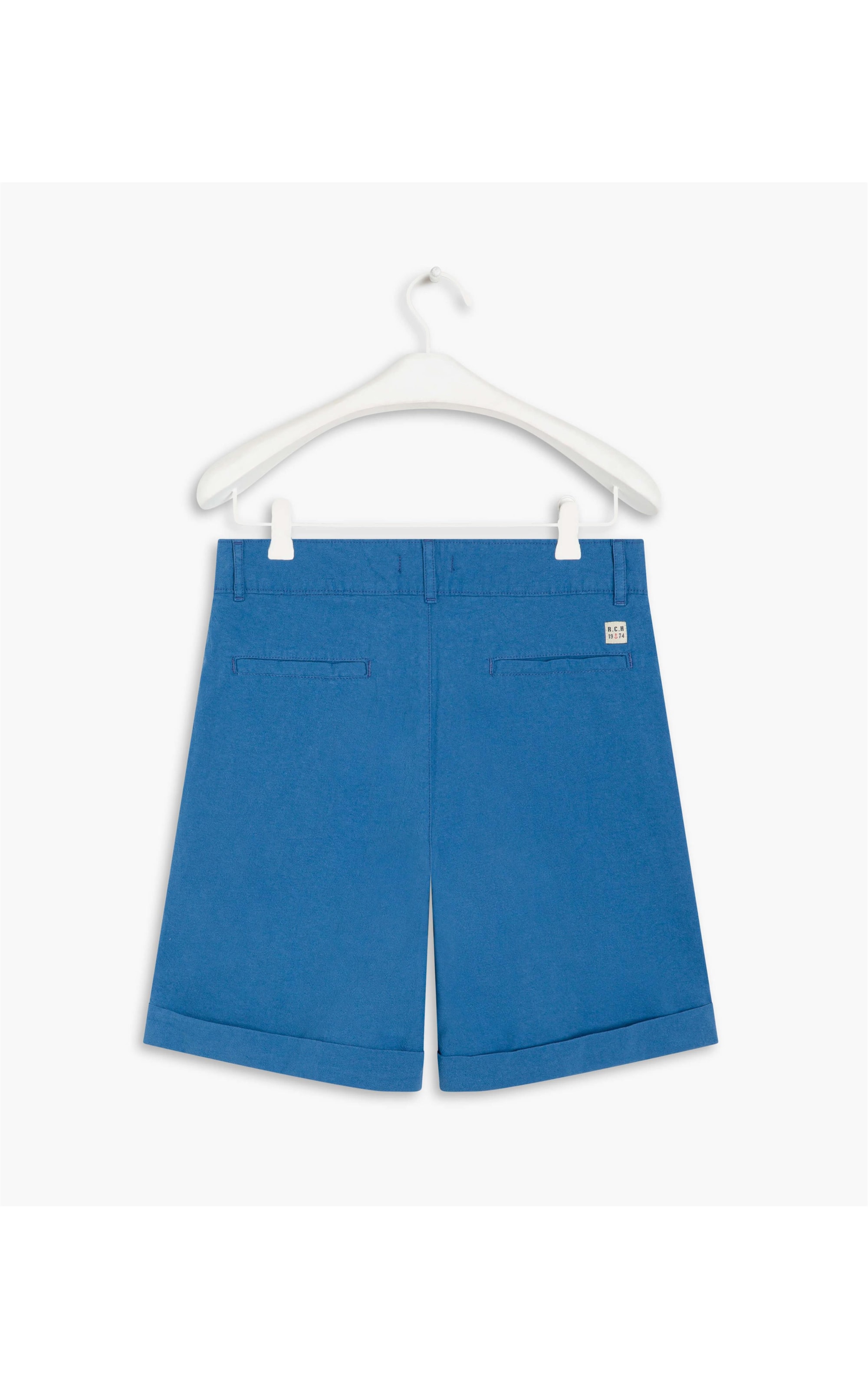 Bermuda Linho  New Stanford Azul Jeans