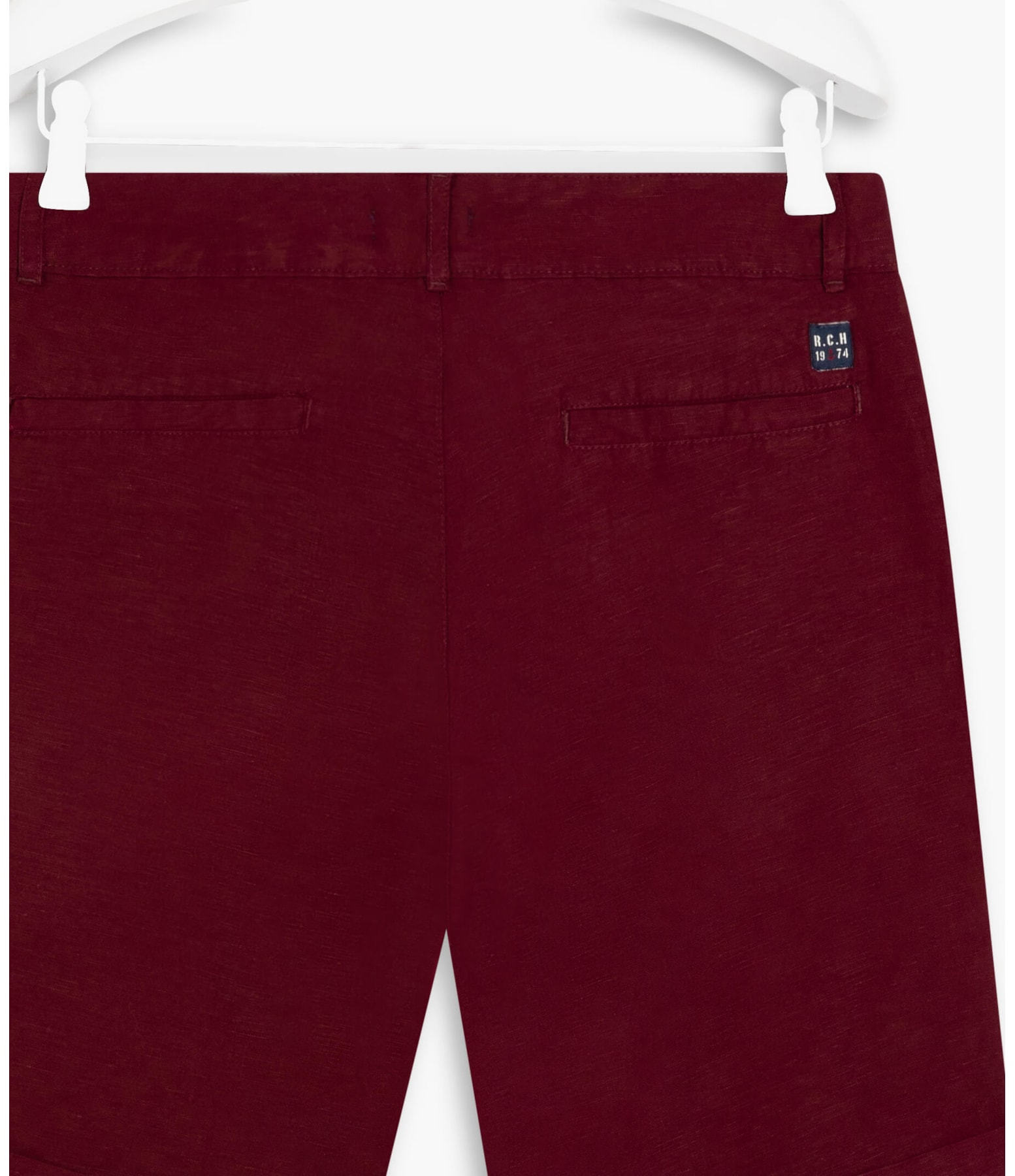 Bermuda Linho  New Stanford Bordeaux