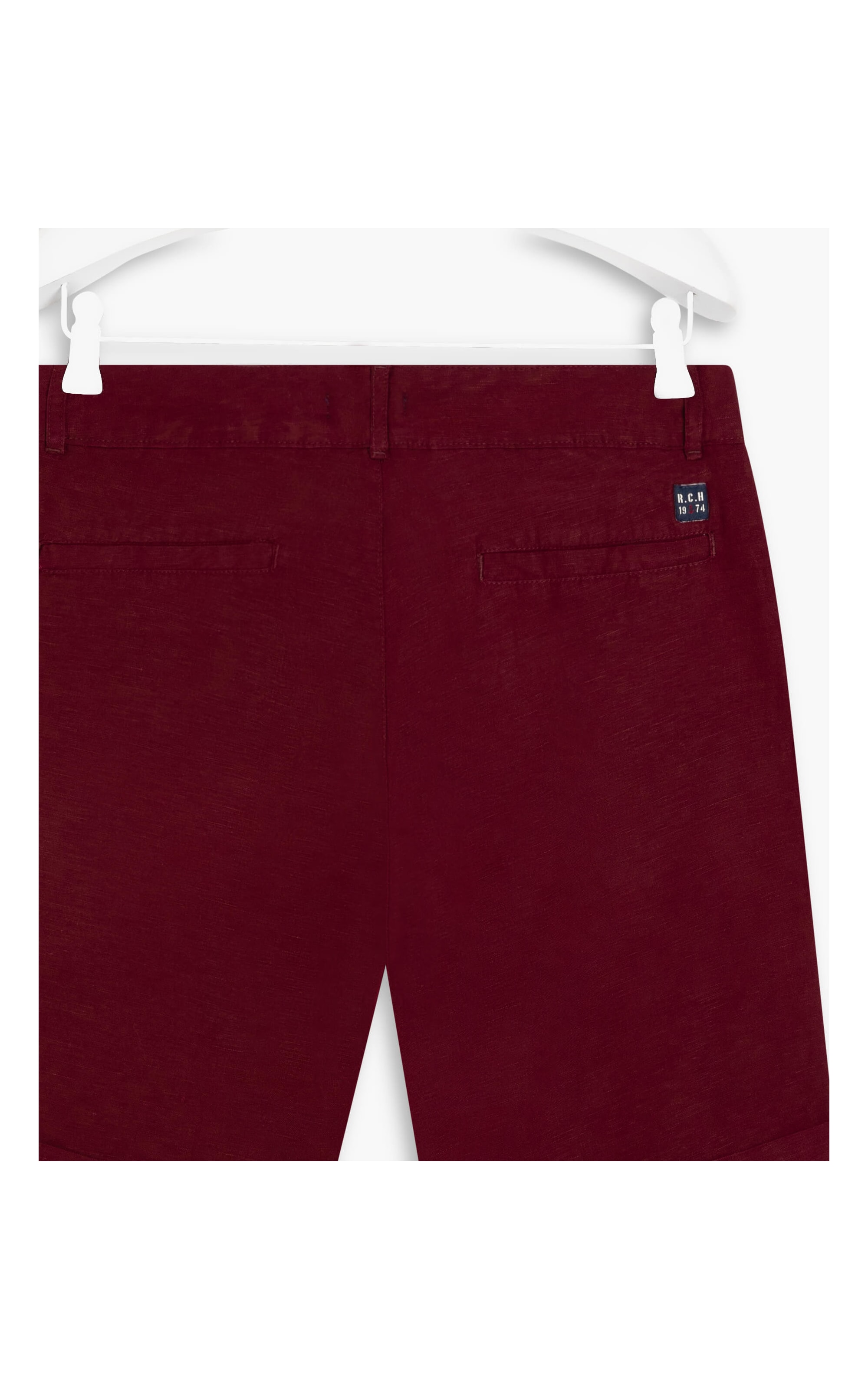 Bermuda Linho  New Stanford Bordeaux
