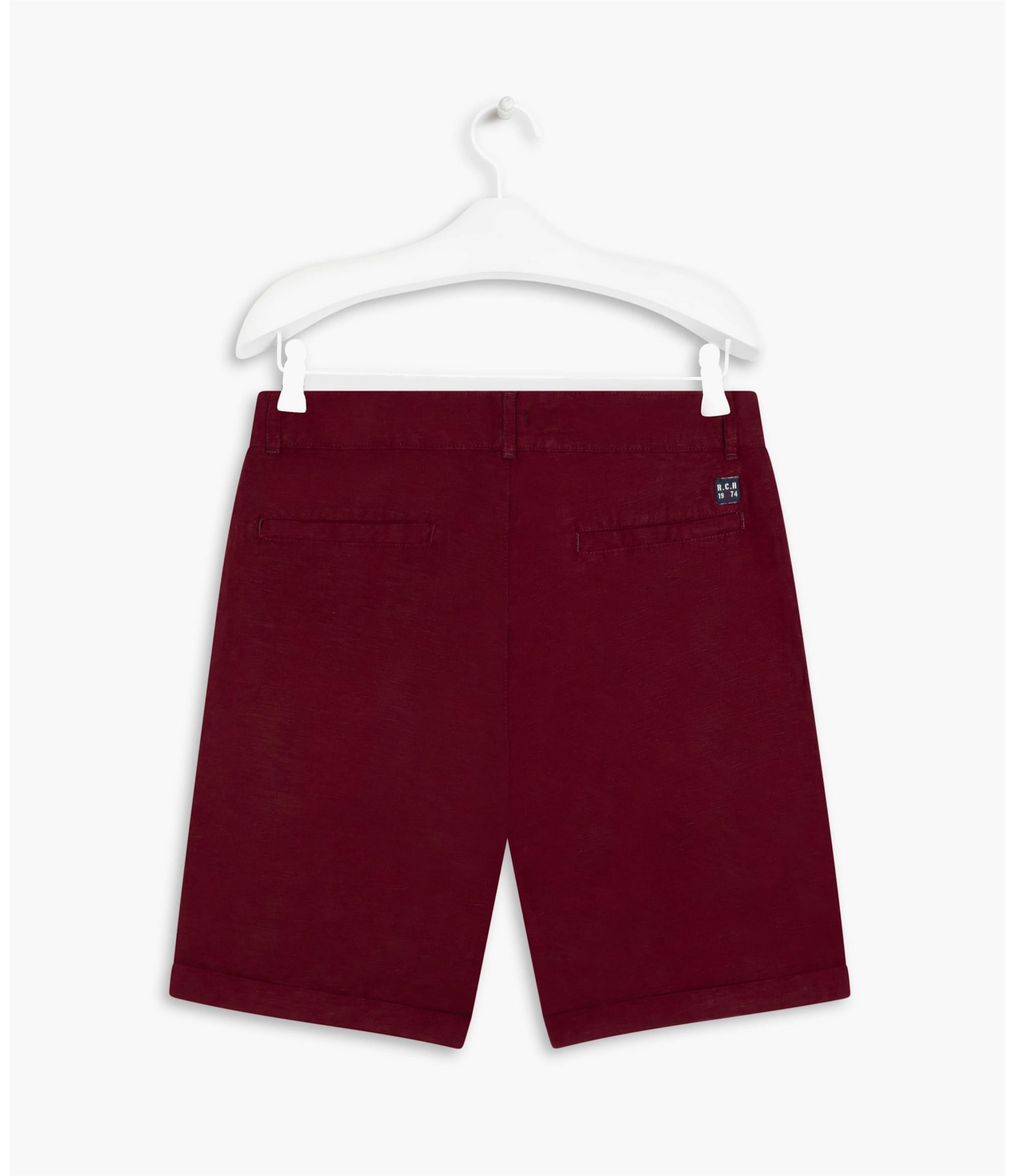 Bermuda Linho  New Stanford Bordeaux