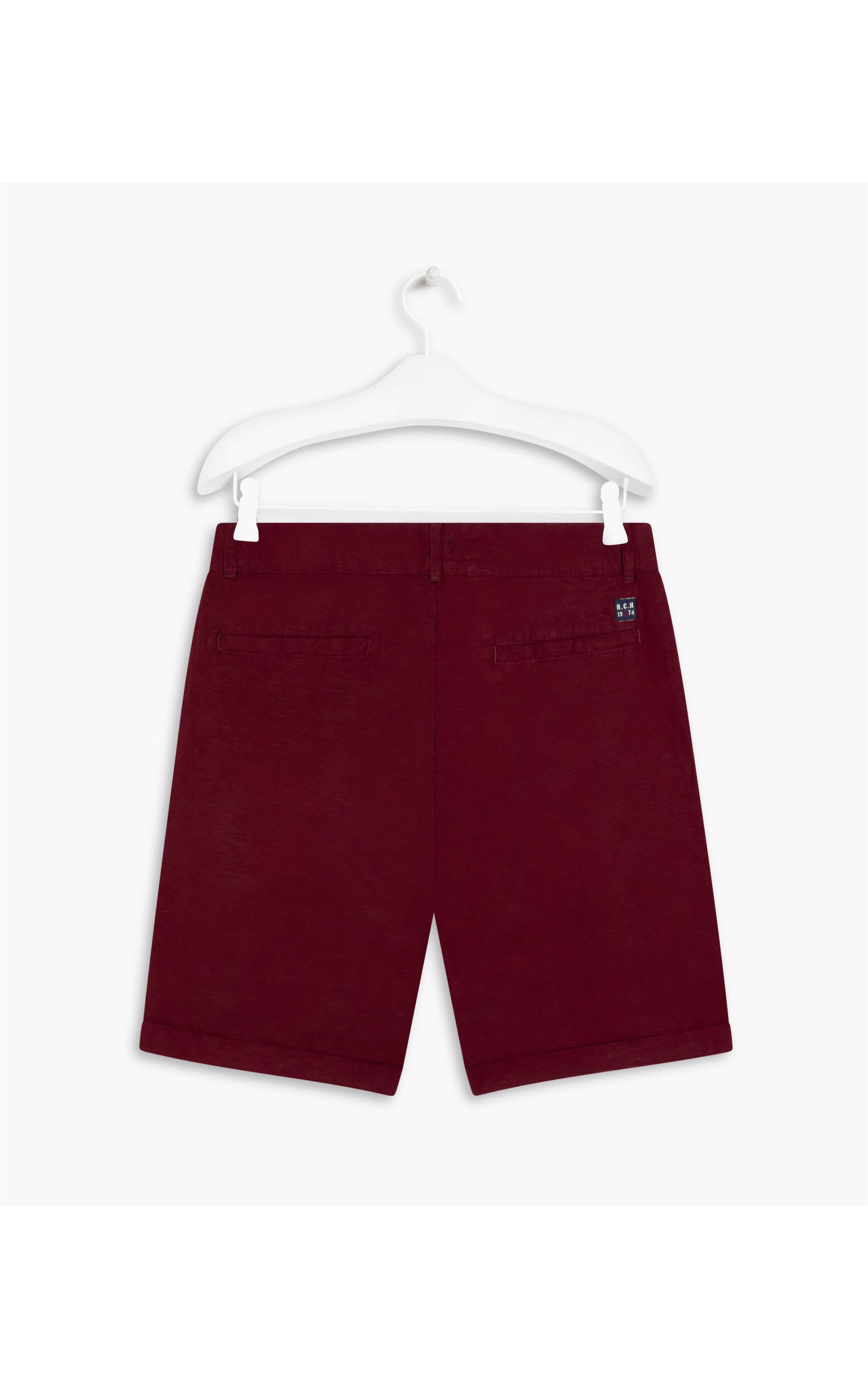 Bermuda Linho  New Stanford Bordeaux