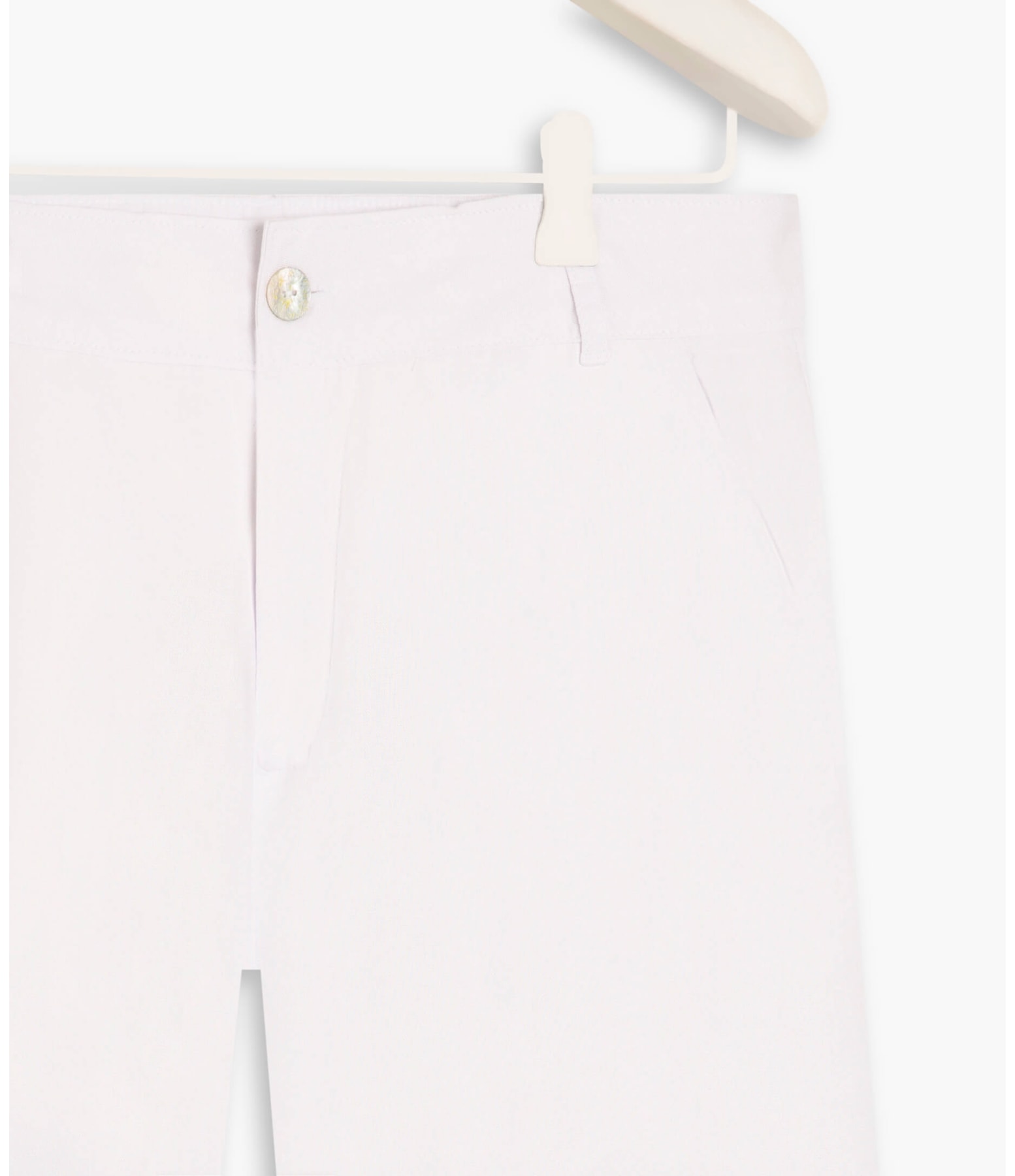 Bermuda Linho  New Stanford Branco