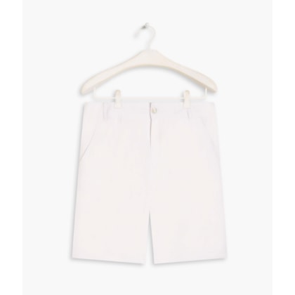 Bermuda Linho  New Stanford Branco
