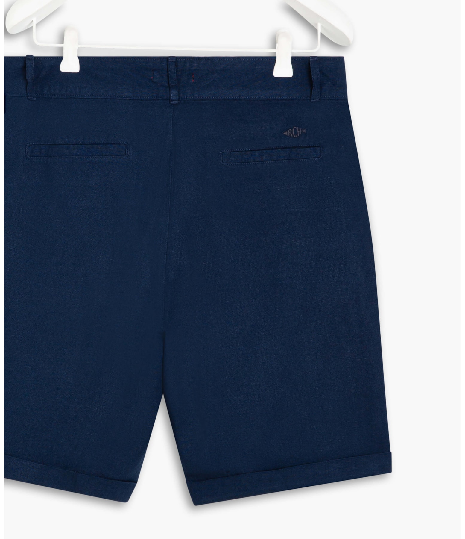 Bermuda Linho  New Stanford Dark Navy