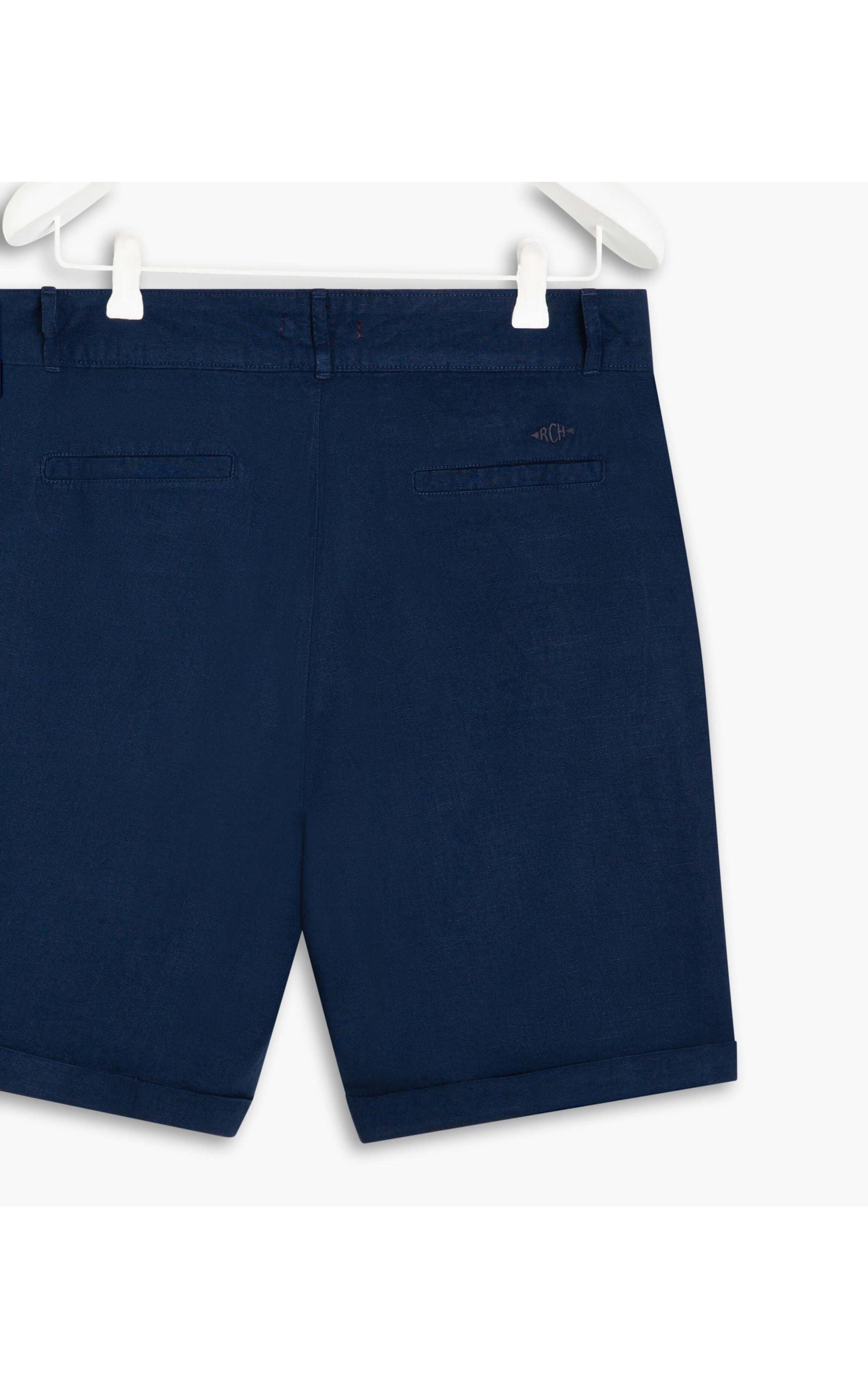 Bermuda Linho  New Stanford Dark Navy
