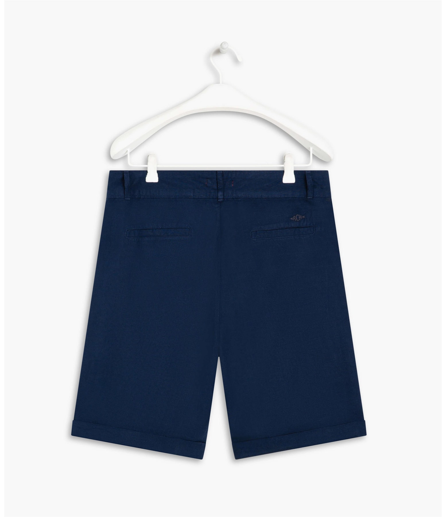 Bermuda Linho  New Stanford Dark Navy