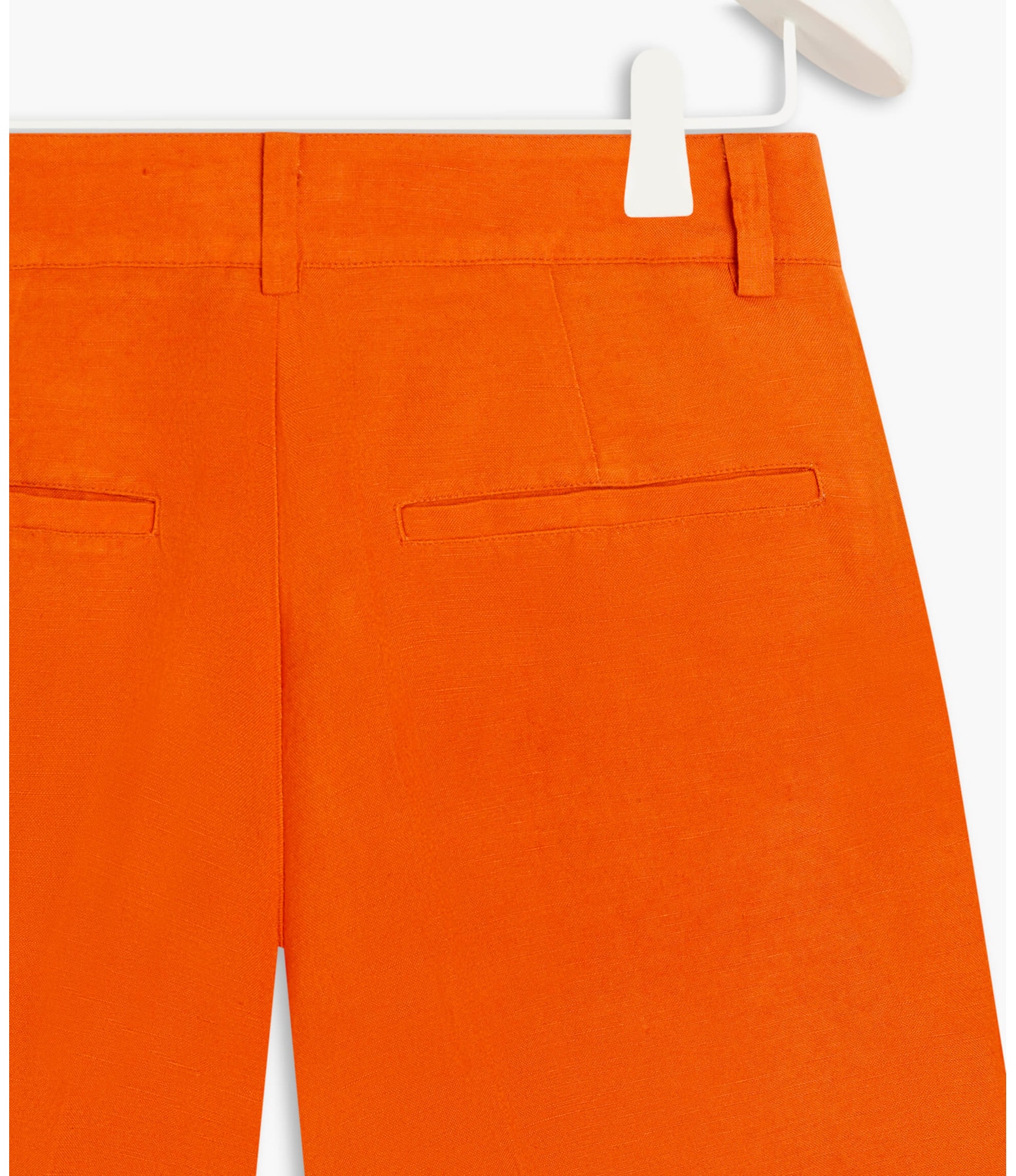 Bermuda Linho  New Stanford Laranja