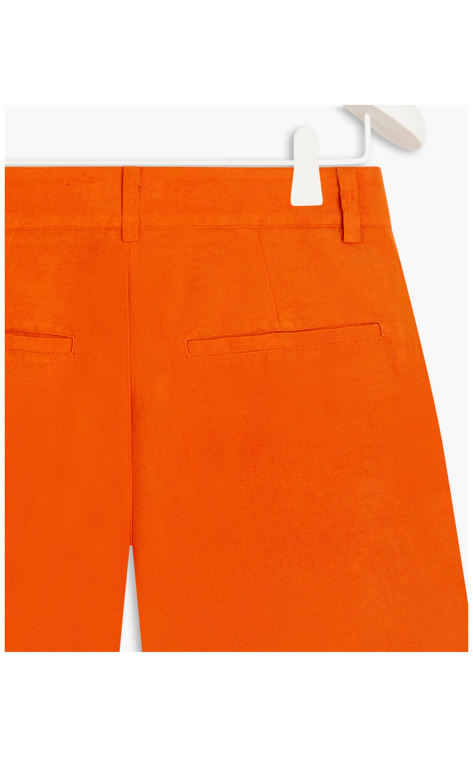 Bermuda Linho  New Stanford Laranja
