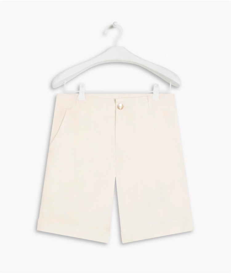 Bermuda Linho  New Stanford Off White