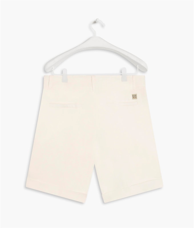 Bermuda Linho  New Stanford Off White
