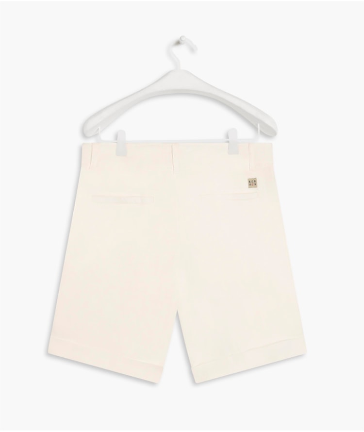 Bermuda Linho  New Stanford Off White