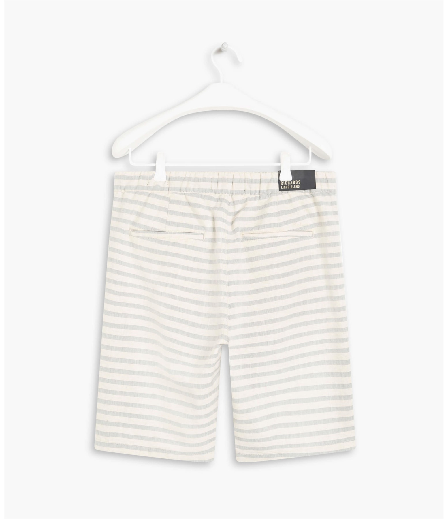Bermuda Linho  Relax Cotton Flamê Gelo