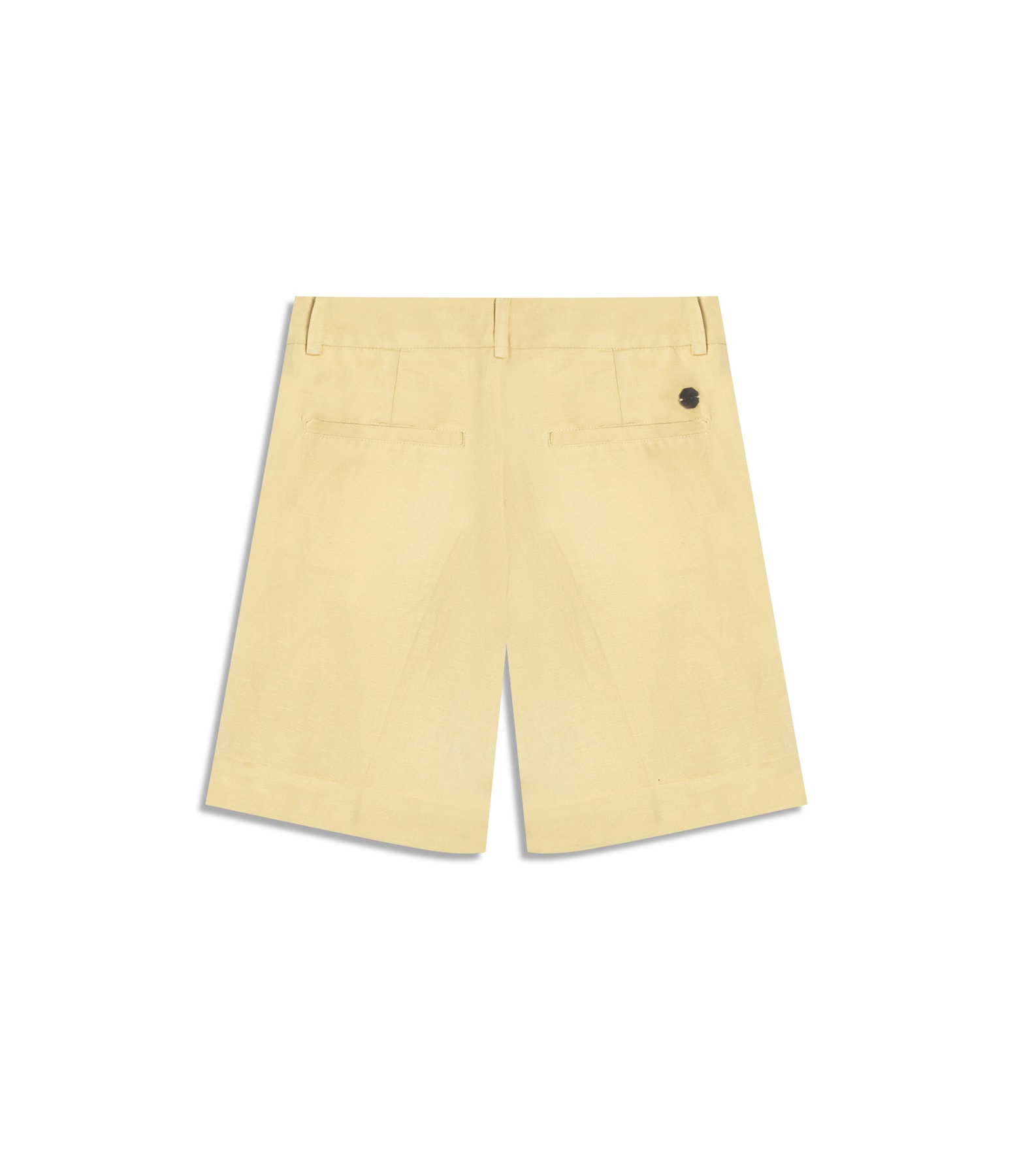 Bermuda Linho  Stanford Amarelo Claro
