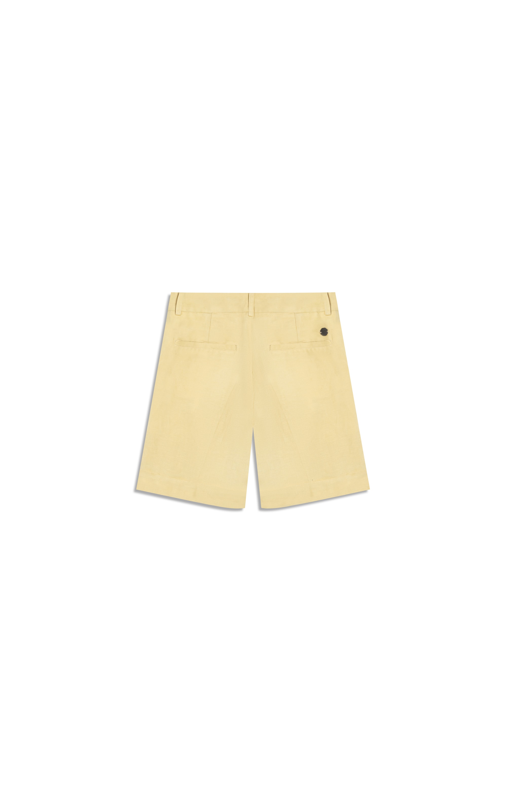 Bermuda Linho  Stanford Amarelo Claro
