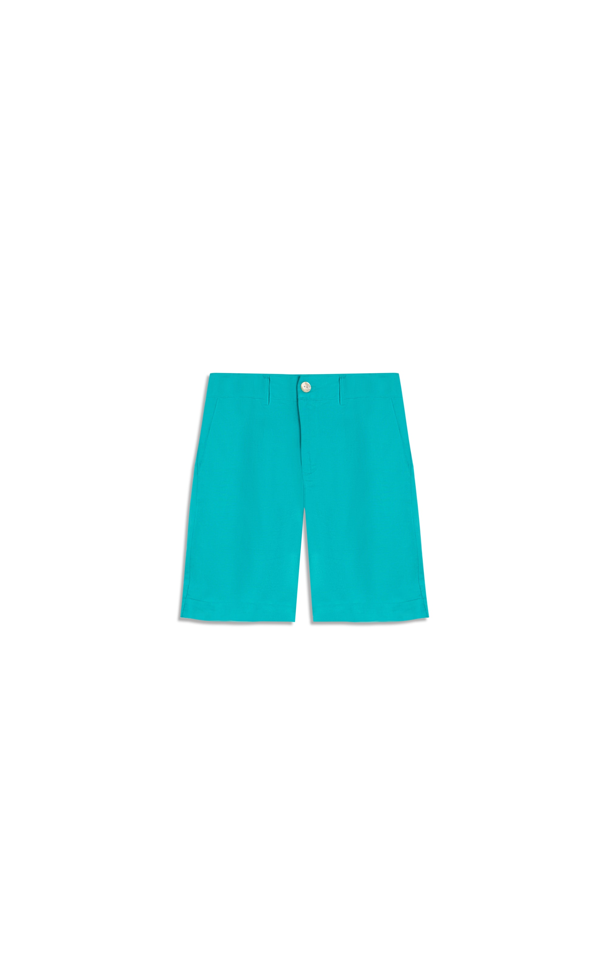Bermuda Linho  Stanford Azul Piscina