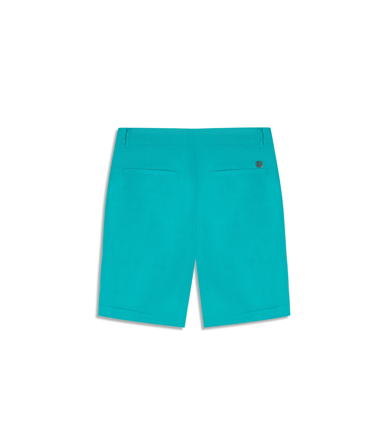 Bermuda Linho  Stanford Azul Piscina