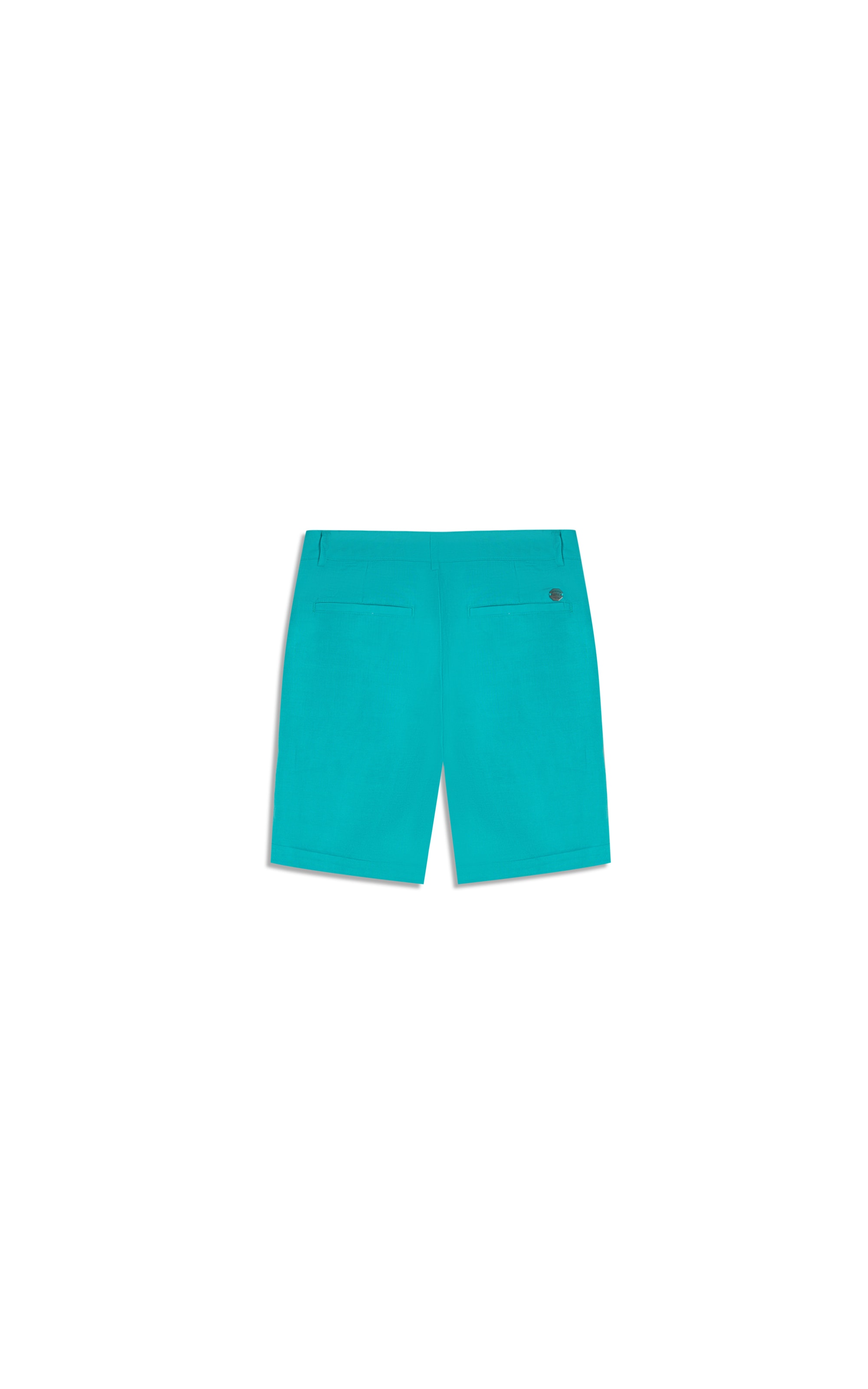 Bermuda Linho  Stanford Azul Piscina