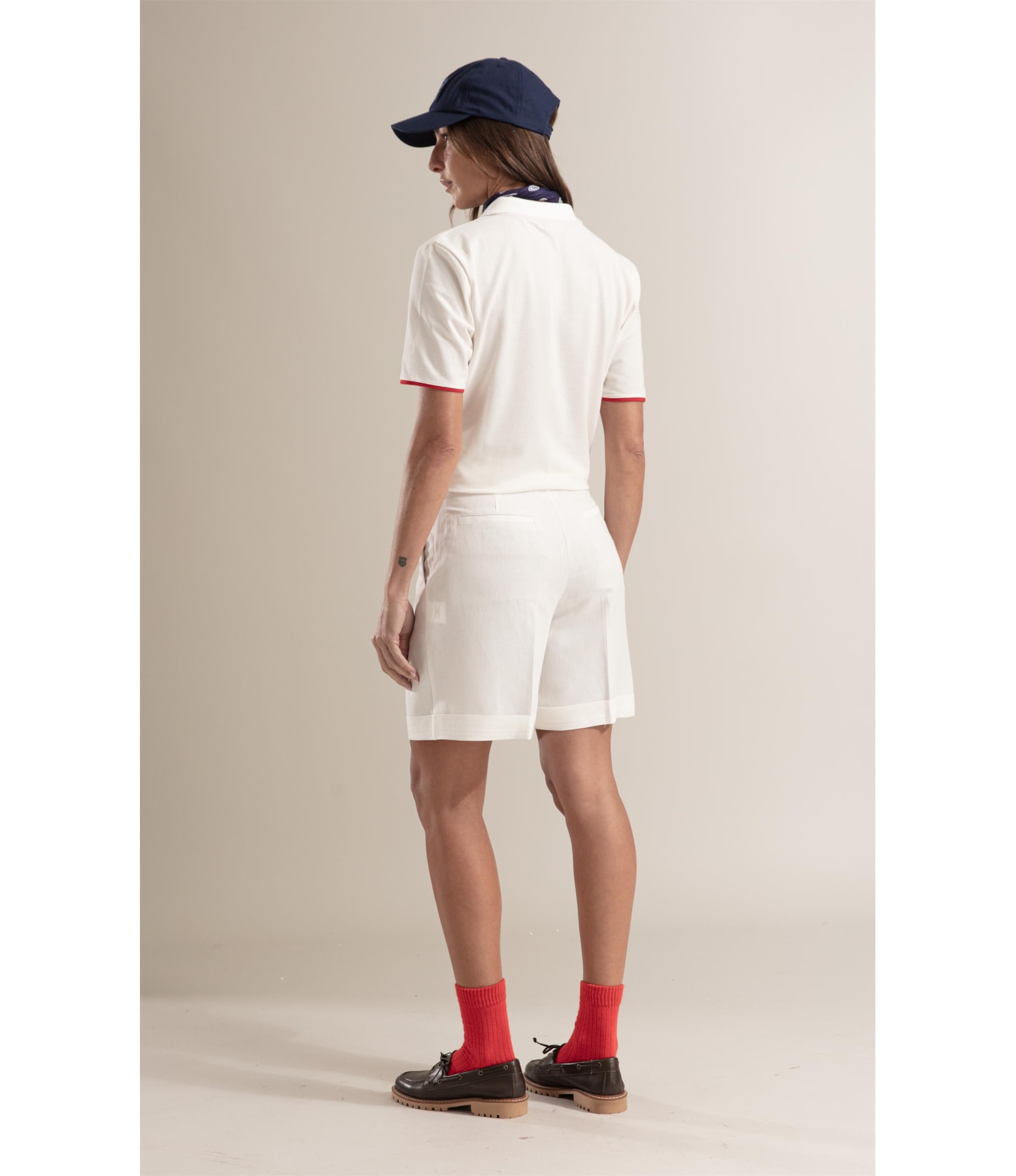 Bermuda Linho  Stanford Off White