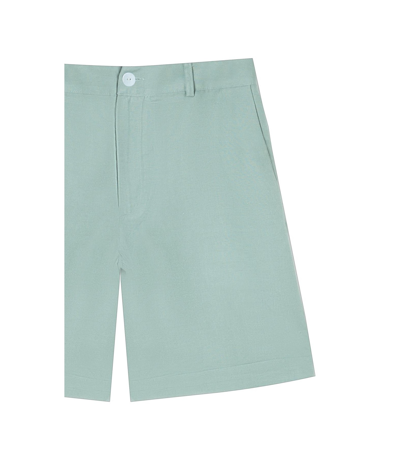Bermuda Linho  Stanford Verde Claro