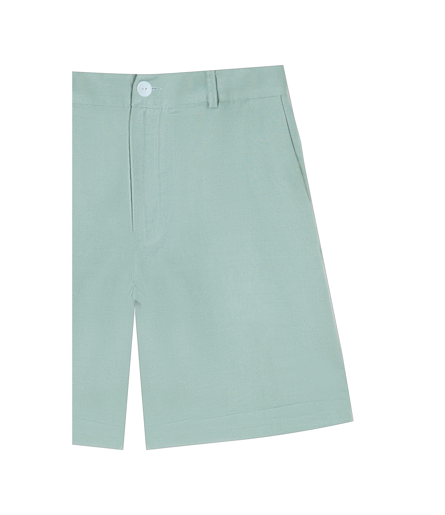 Bermuda Linho  Stanford Verde Claro