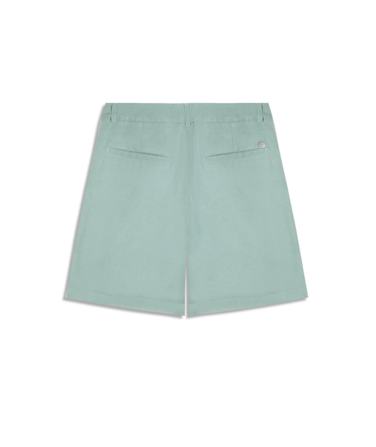 Bermuda Linho  Stanford Verde Claro