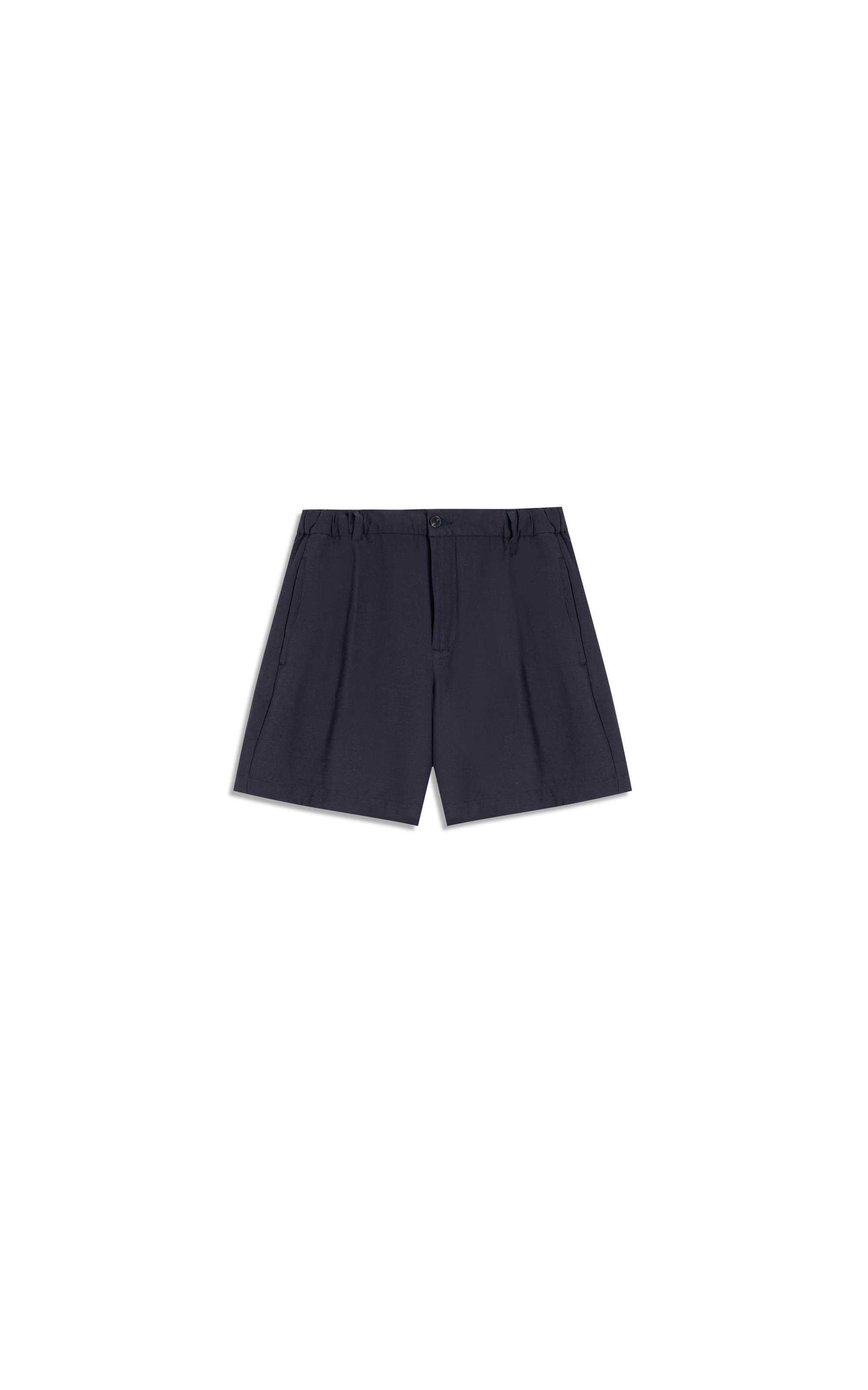 Bermuda Linho  Surf Hawaii Relax Marant Dark Navy