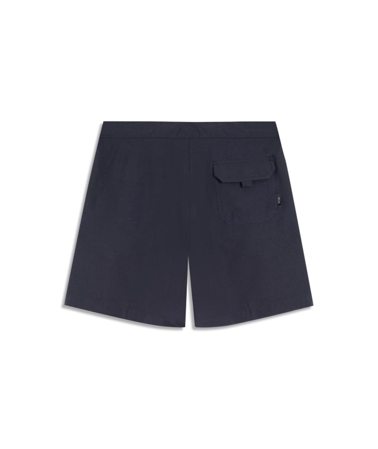 Bermuda Linho  Surf Hawaii Relax Marant Dark Navy