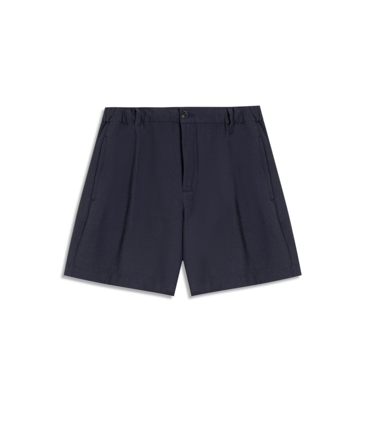 Bermuda Linho  Surf Hawaii Relax Marant Dark Navy