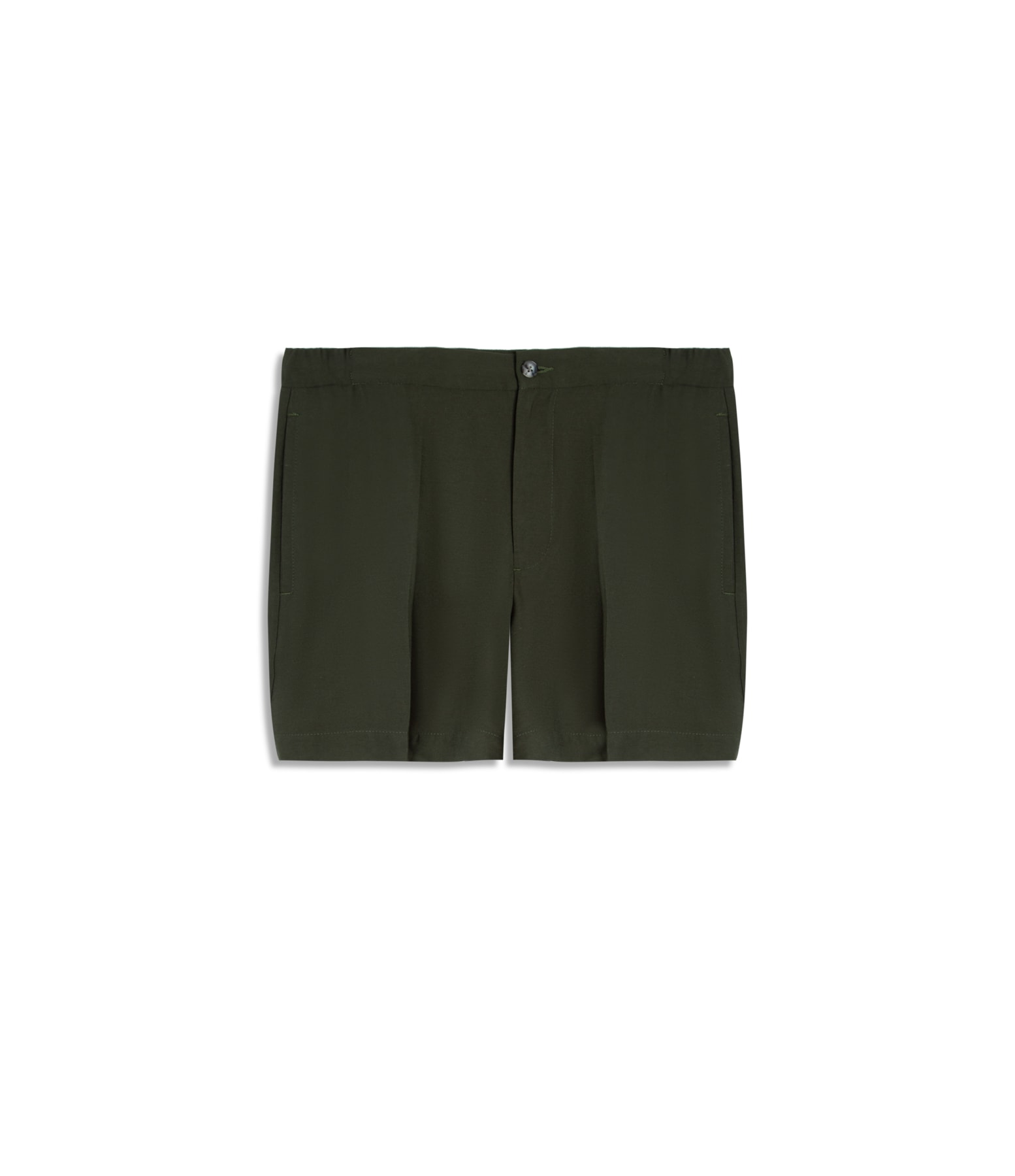 Bermuda Linho  Surf Hawaii Relax Marant Verde Militar
