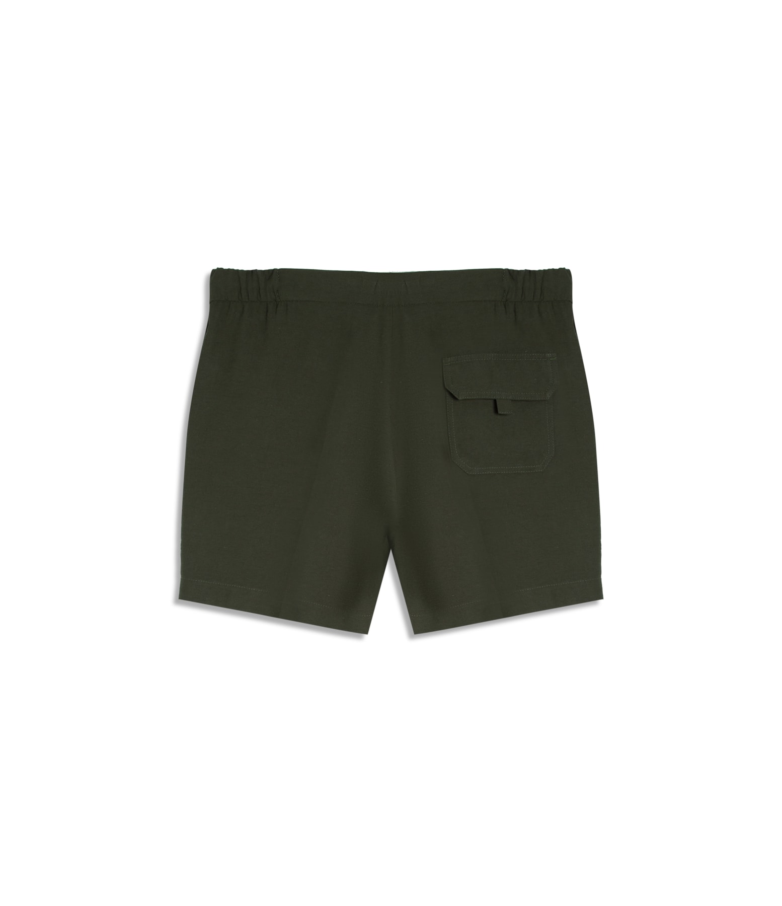 Bermuda Linho  Surf Hawaii Relax Marant Verde Militar