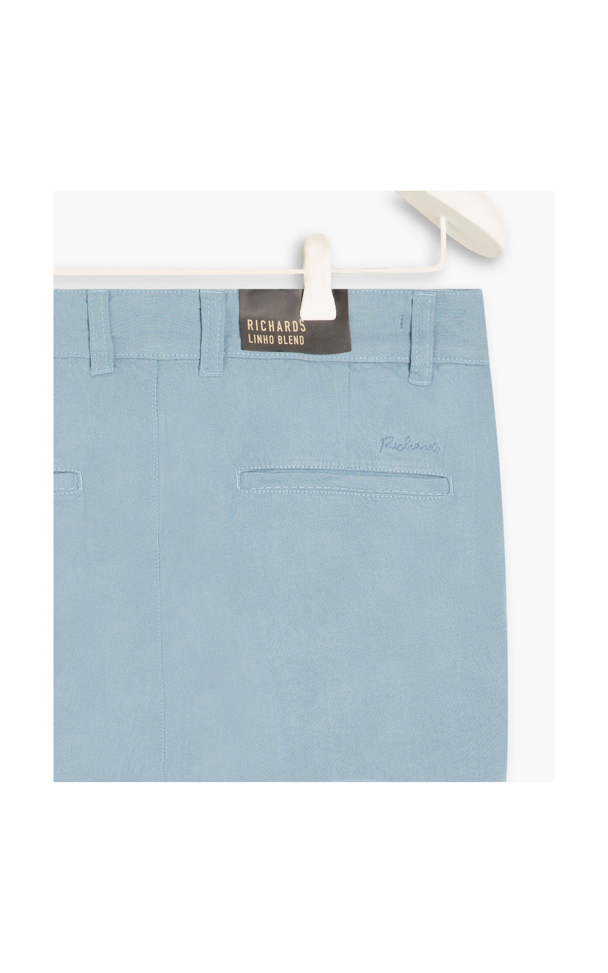 Bermuda Linho  Tolit Azul Chofer