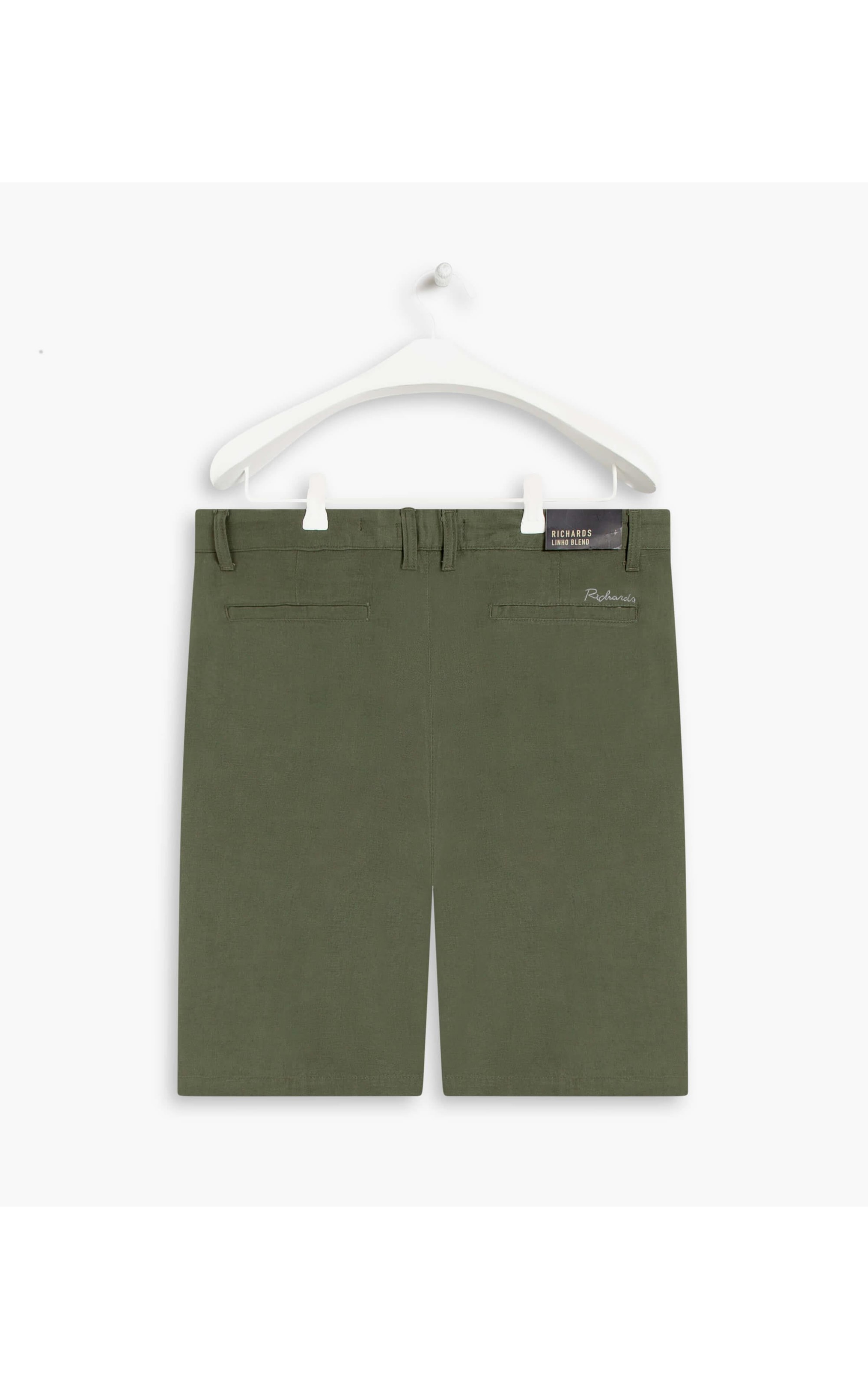 Bermuda Linho  Tolit Verde Escuro