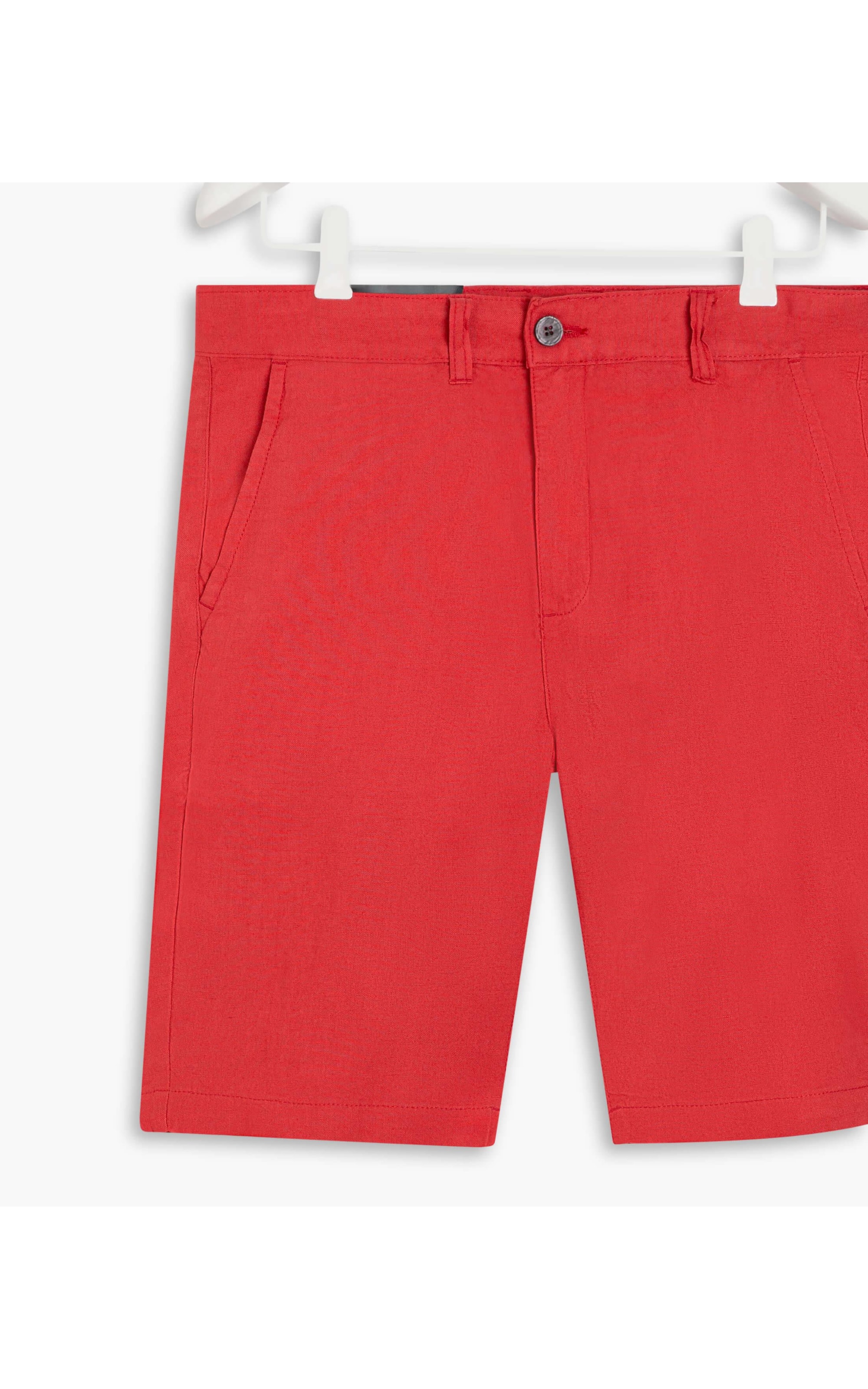Bermuda Linho  Tolit Vermelho