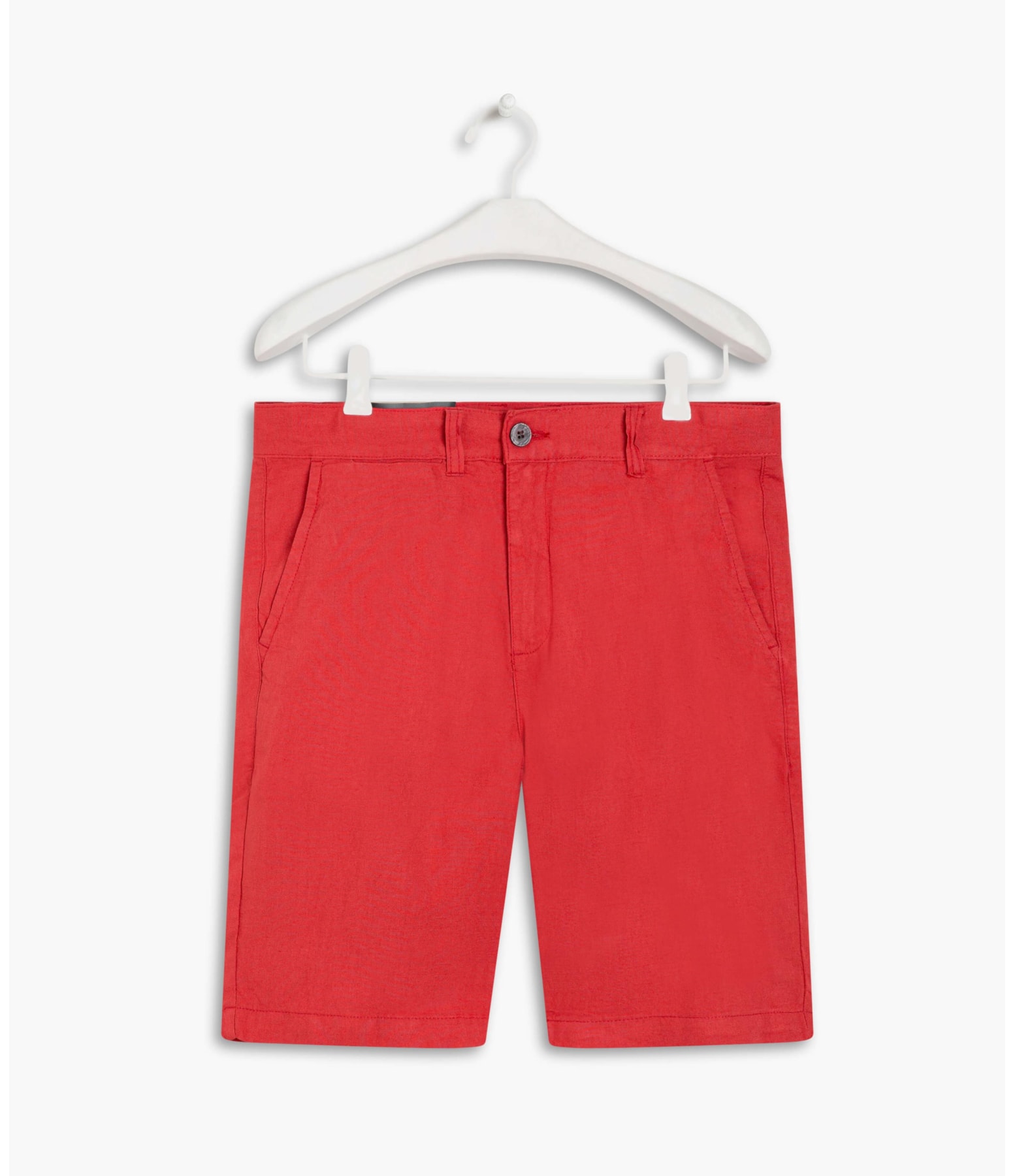 Bermuda Linho  Tolit Vermelho