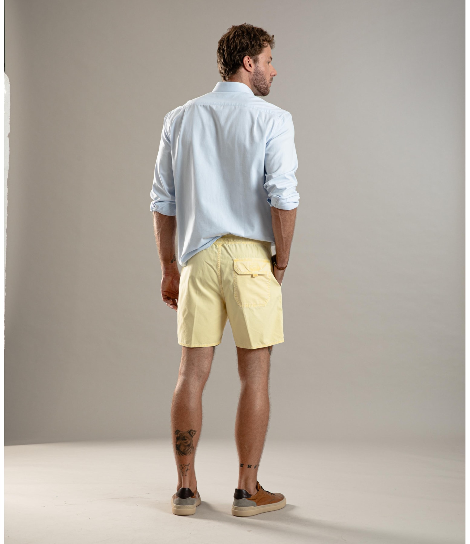 Bermuda Maui Color Twill Amarelo