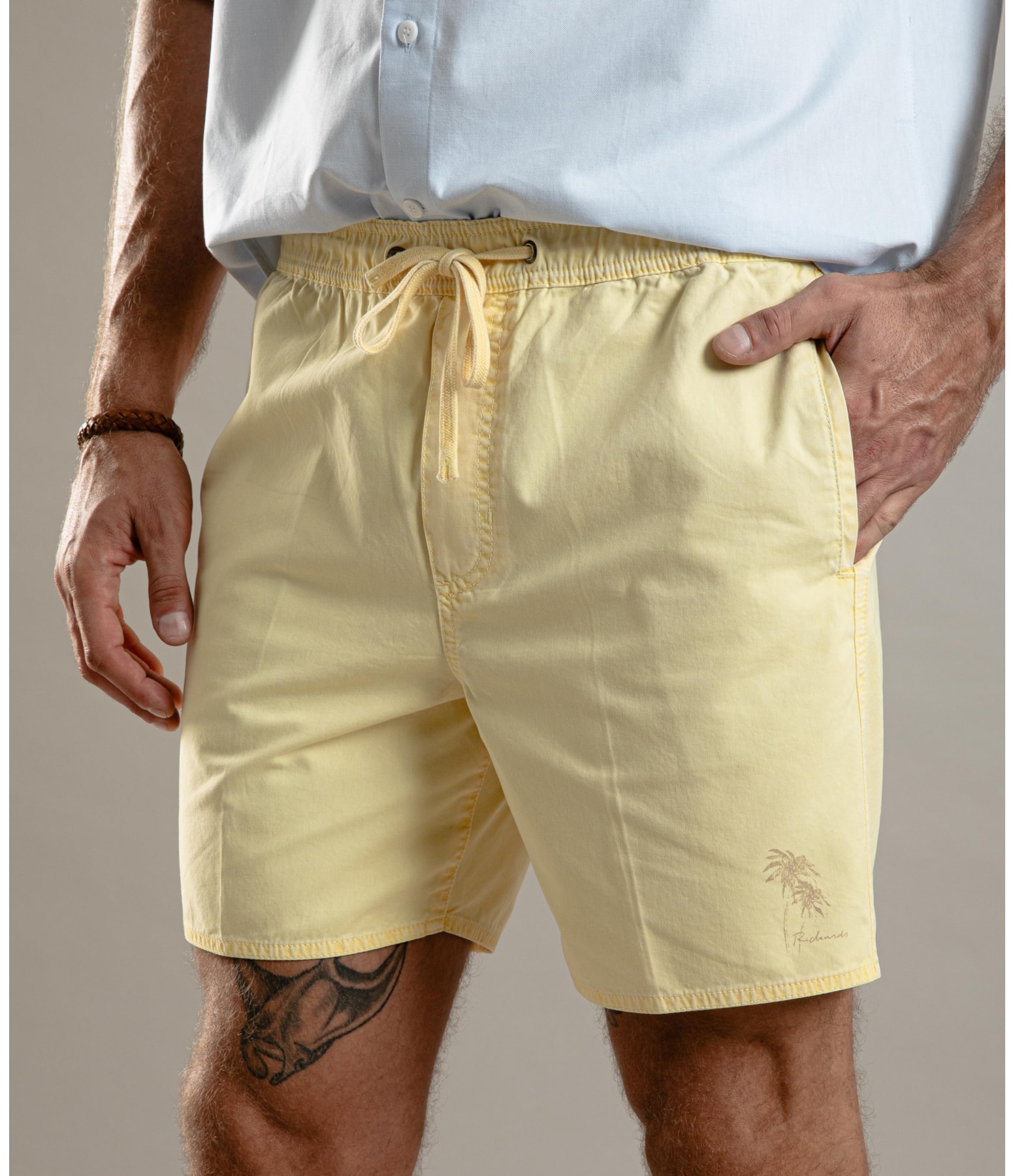 Bermuda Maui Color Twill Amarelo