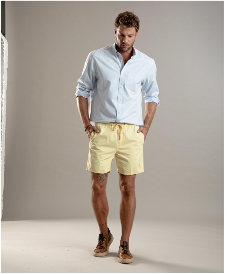 Bermuda Maui Color Twill Amarelo