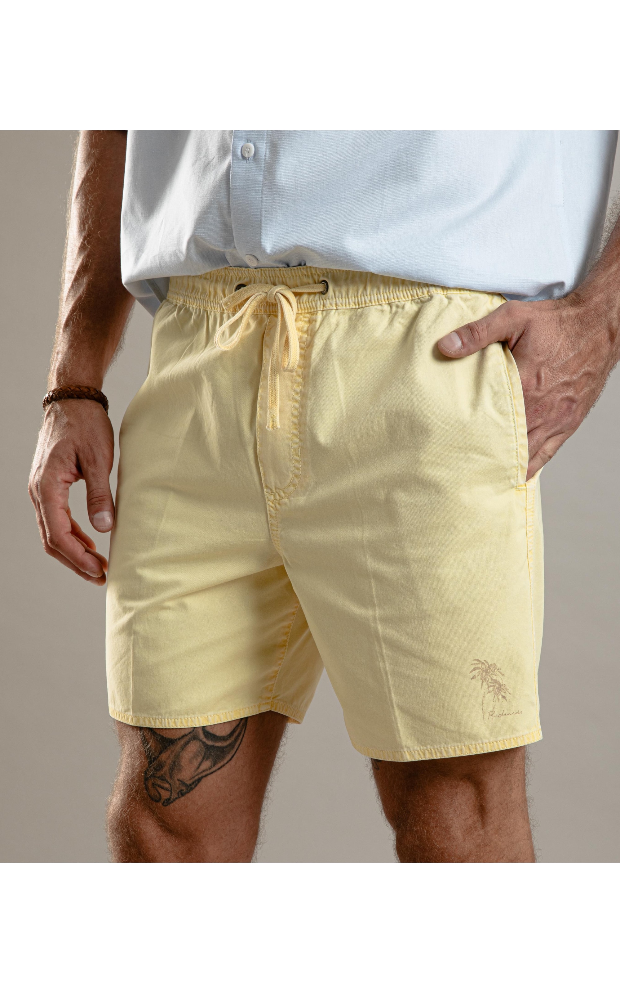 Bermuda Maui Color Twill Amarelo