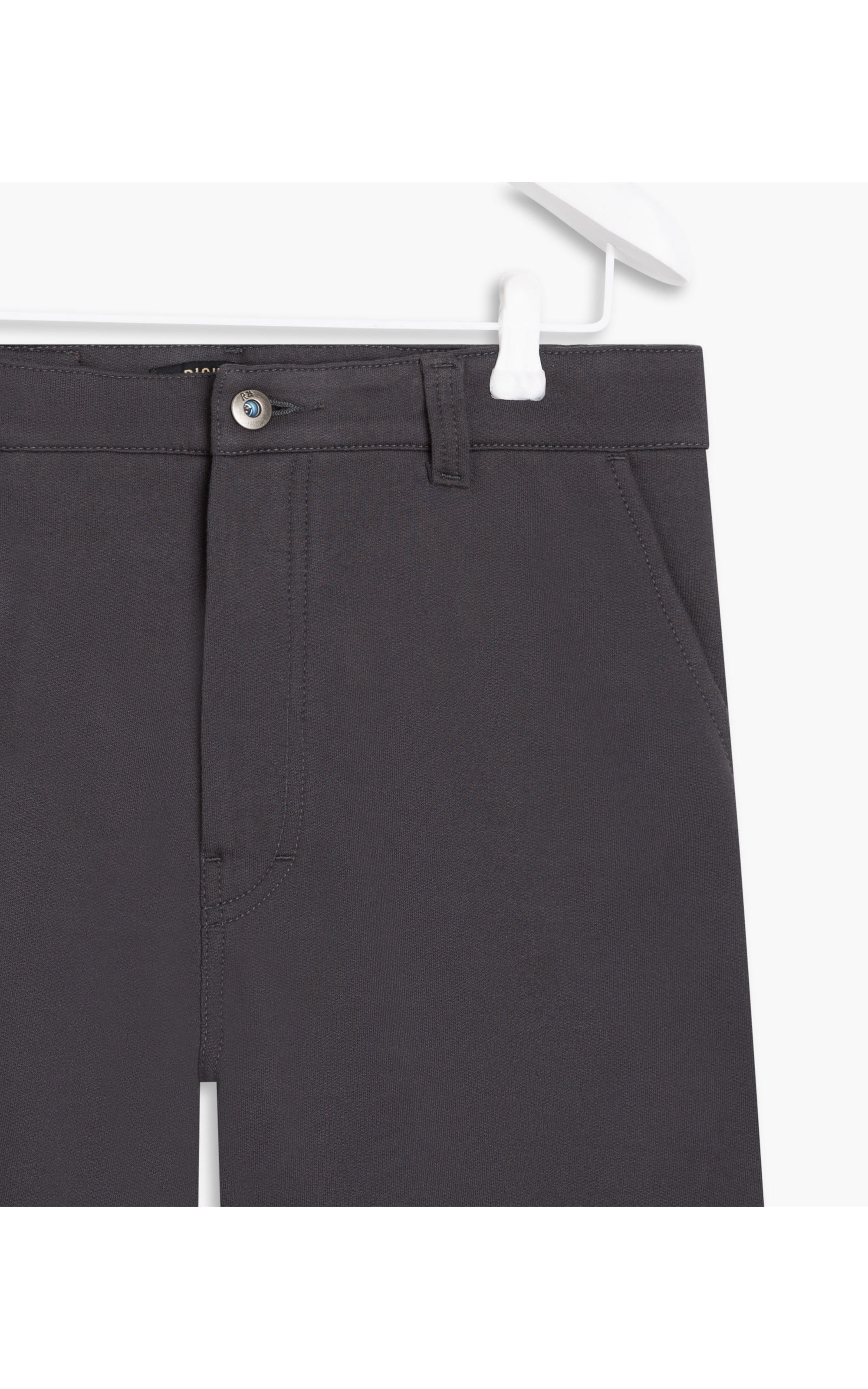 Bermuda Moletom Justin Charcoal