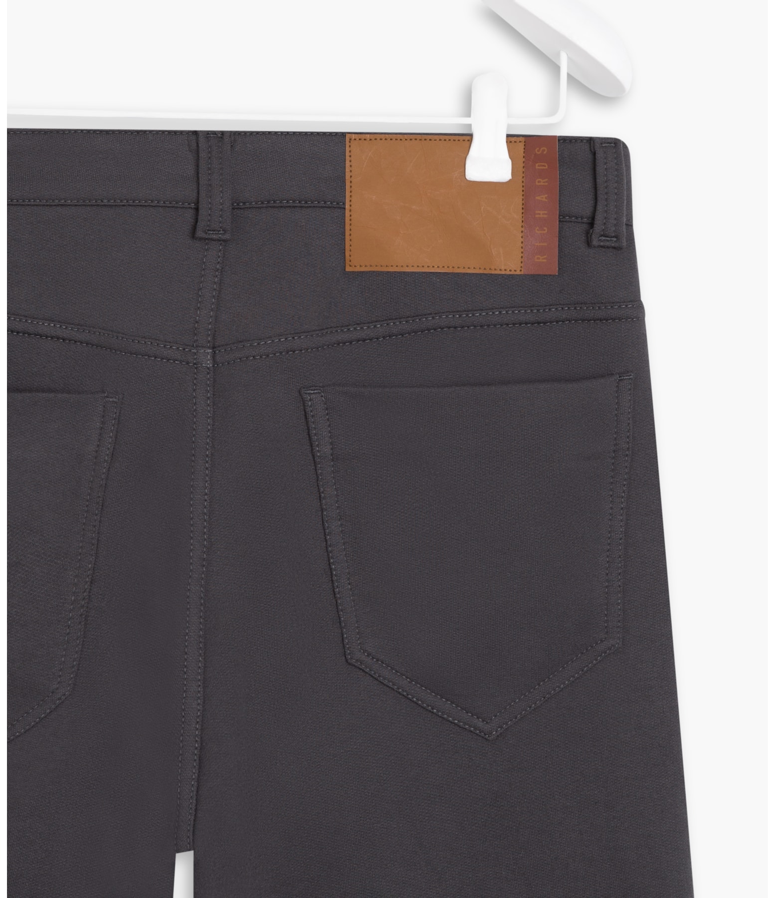 Bermuda Moletom Justin Charcoal