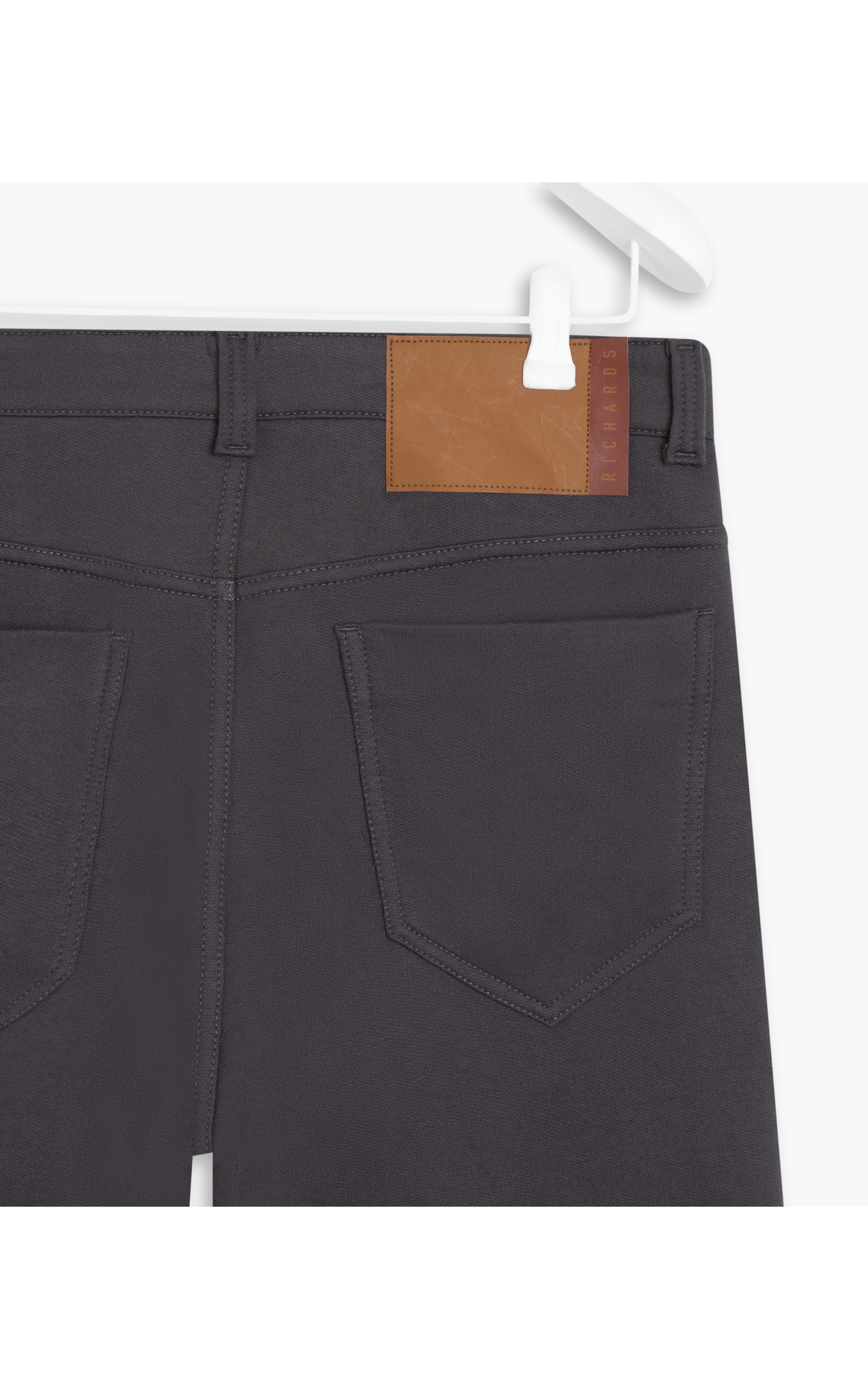 Bermuda Moletom Justin Charcoal