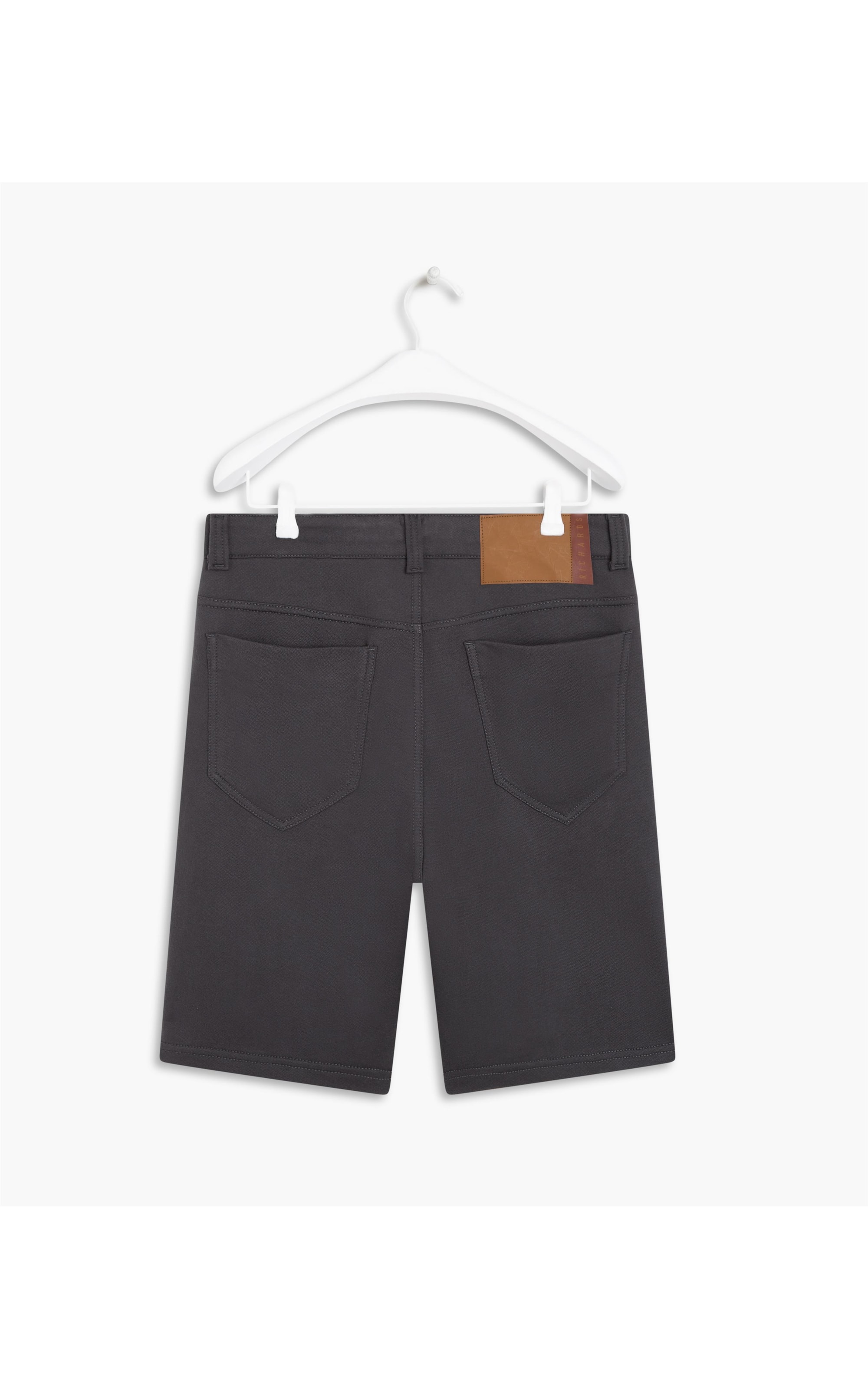 Bermuda Moletom Justin Charcoal
