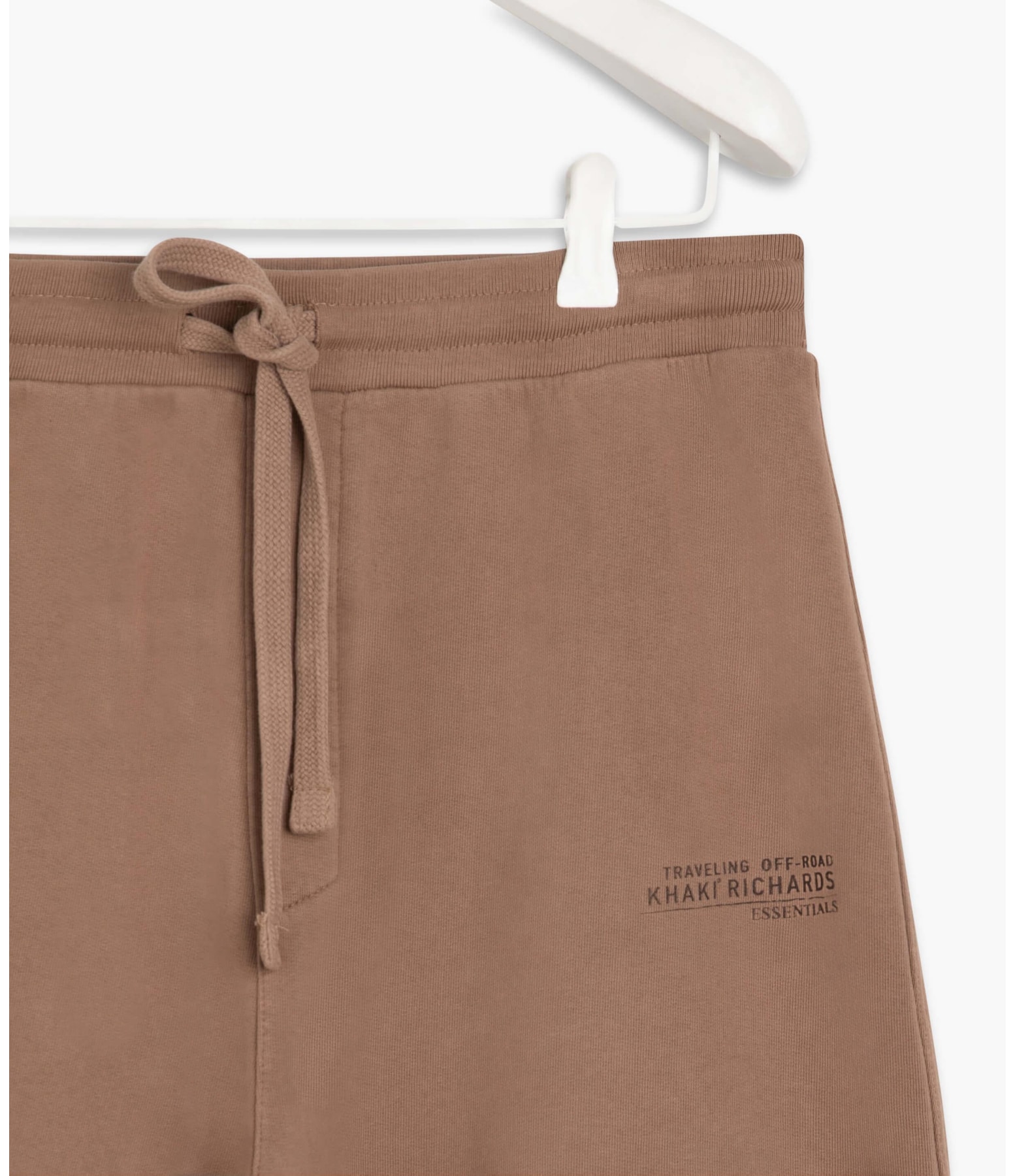 Bermuda Moletom Khaki Essentials Caramelo