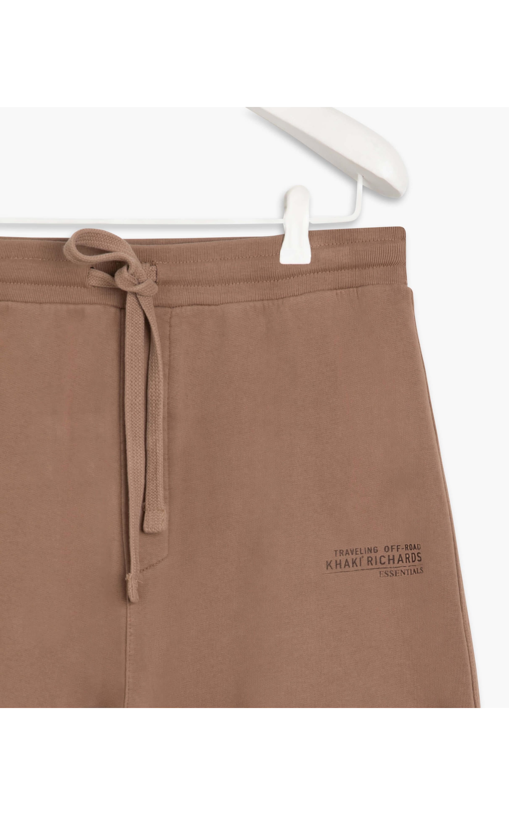 Bermuda Moletom Khaki Essentials Caramelo