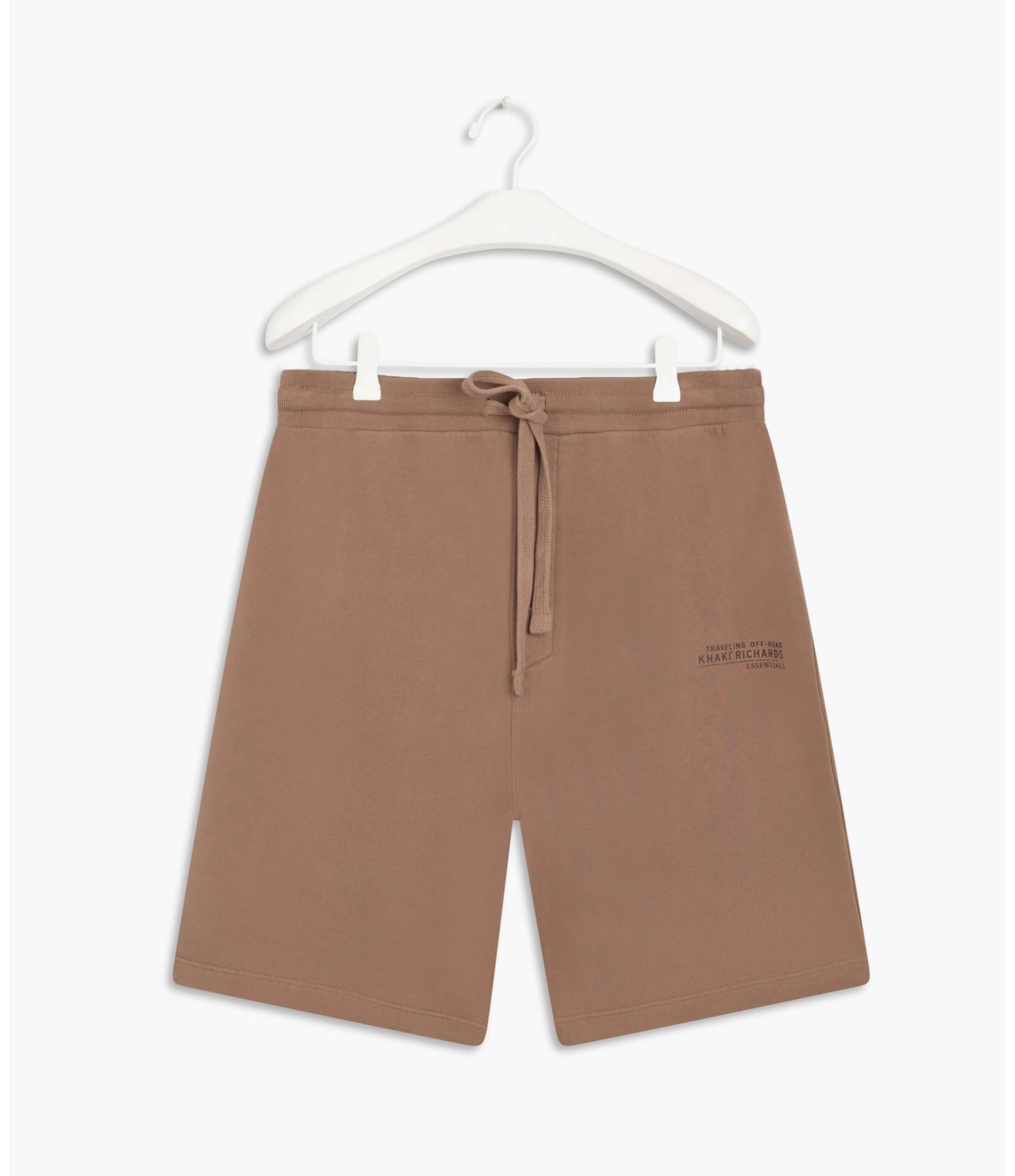 Bermuda Moletom Khaki Essentials Caramelo