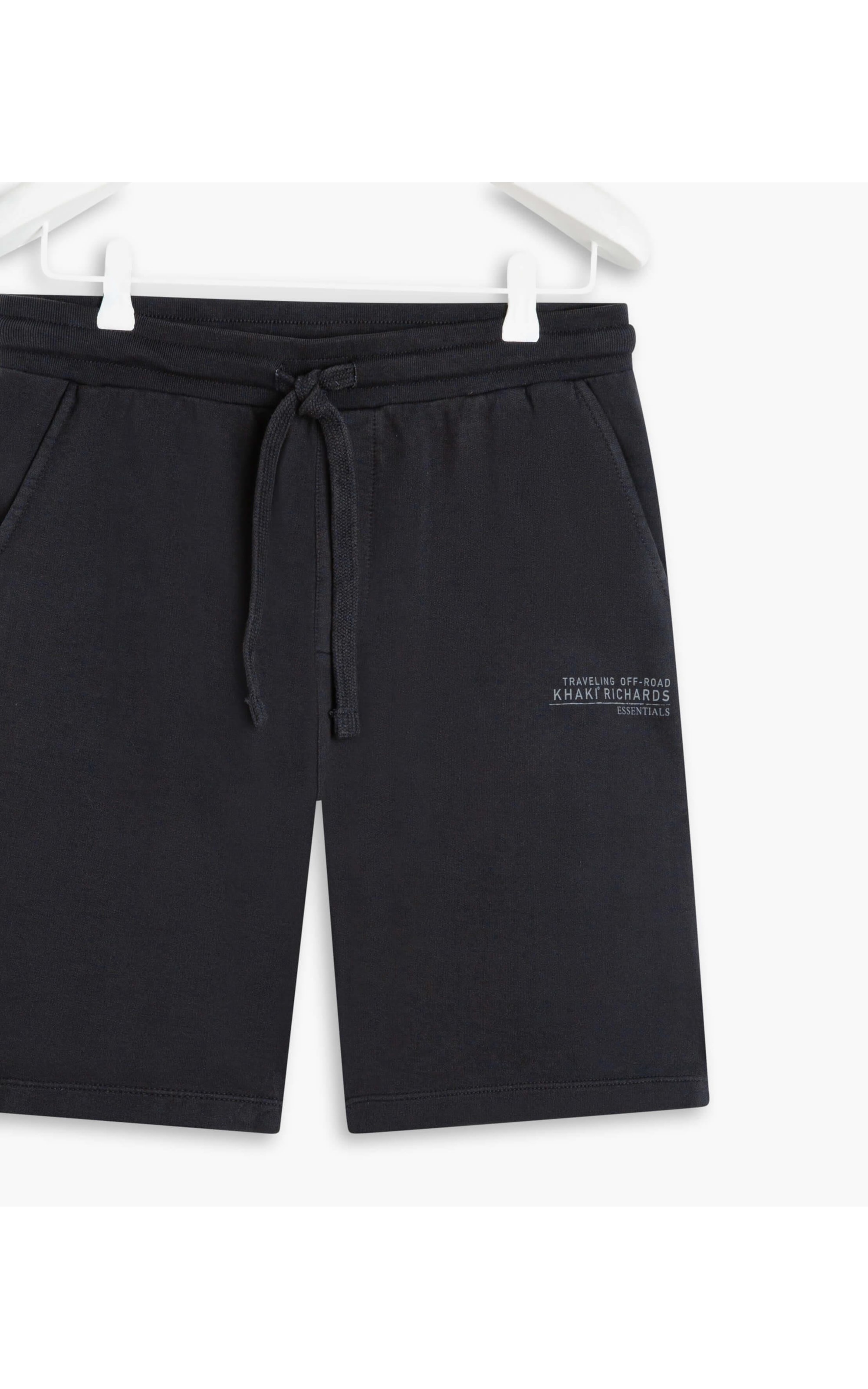 Bermuda Moletom Khaki Essentials Chumbo